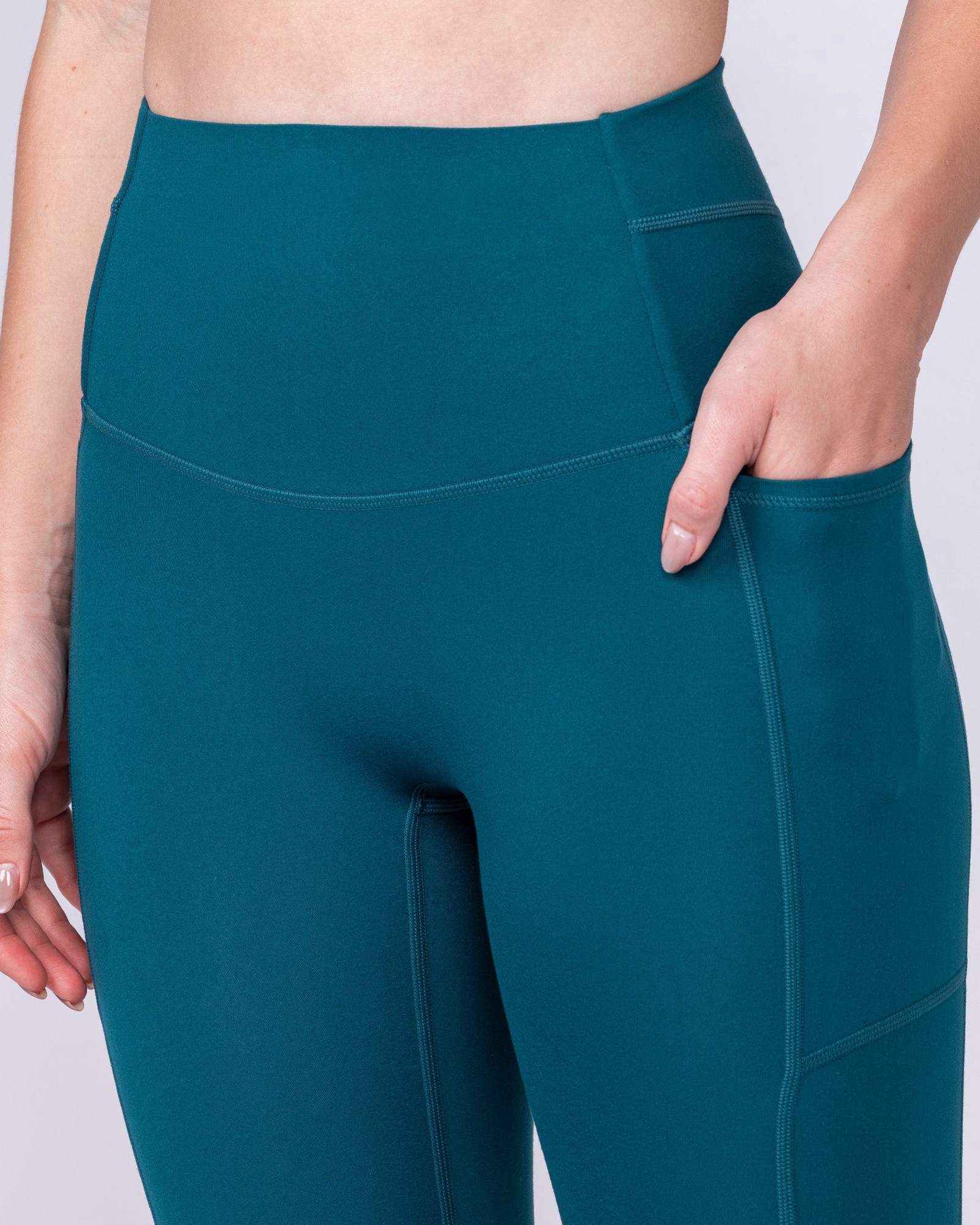 Unrivalled Everyday Pocket Ankle Leggings - Dark Marine