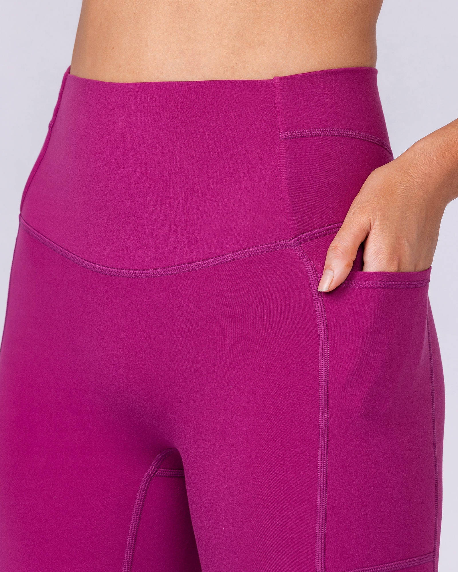 Unrivalled Everyday Pocket Ankle Leggings - Raspberry Quartz