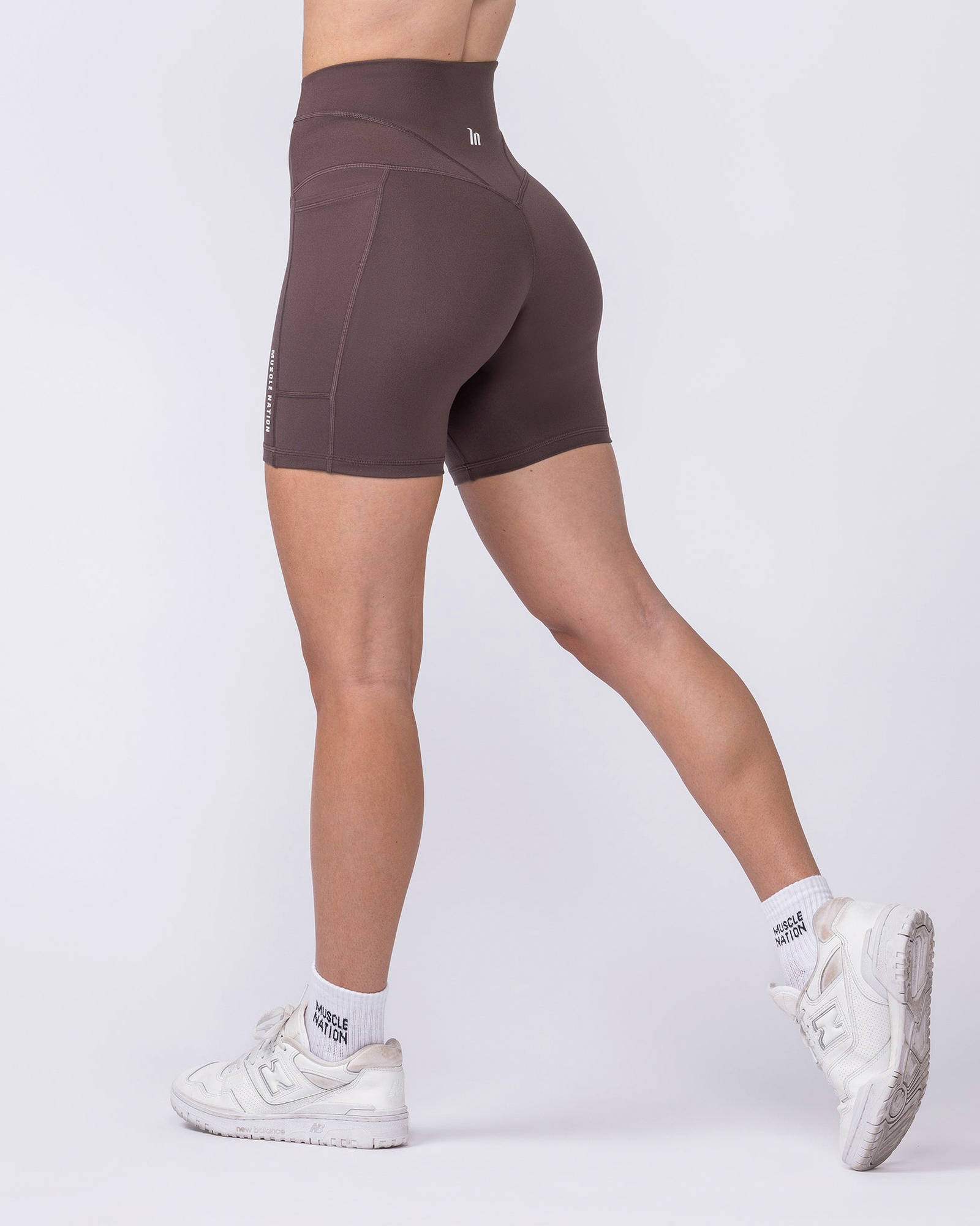 Unrivalled Everyday Pocket Bike Shorts - Cola