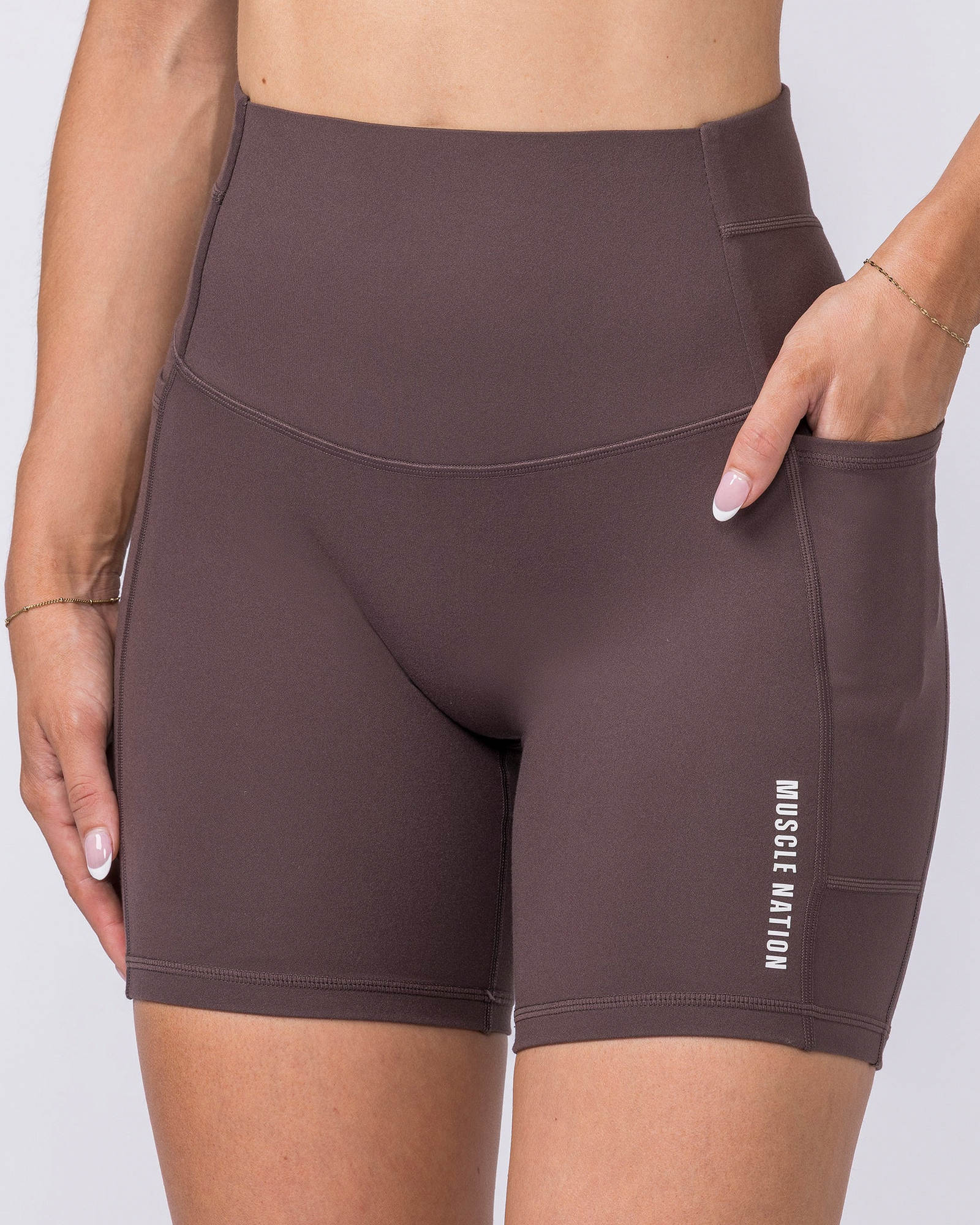 Unrivalled Everyday Pocket Bike Shorts - Cola