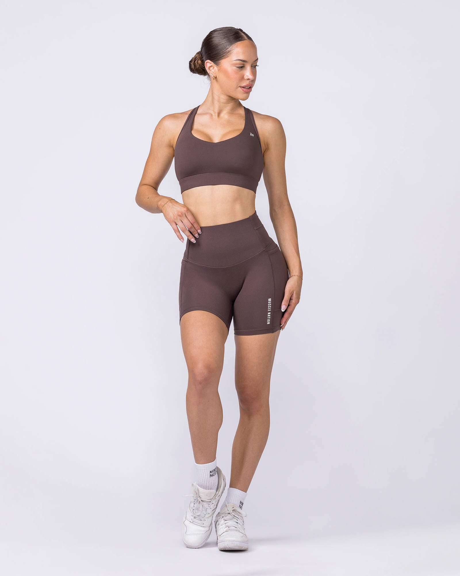 Unrivalled Everyday Pocket Bike Shorts - Cola
