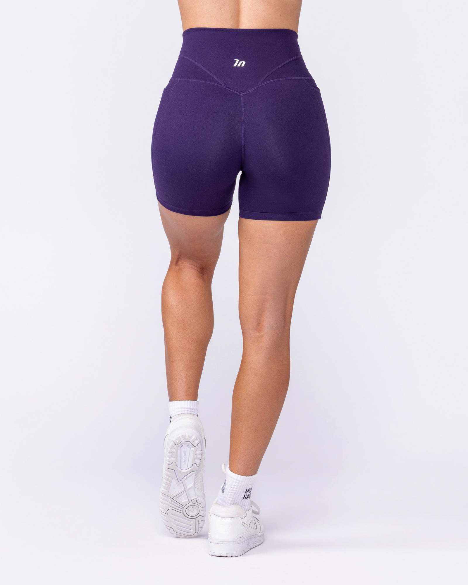 Unrivalled Everyday Pocket Bike Shorts - Dark Purple