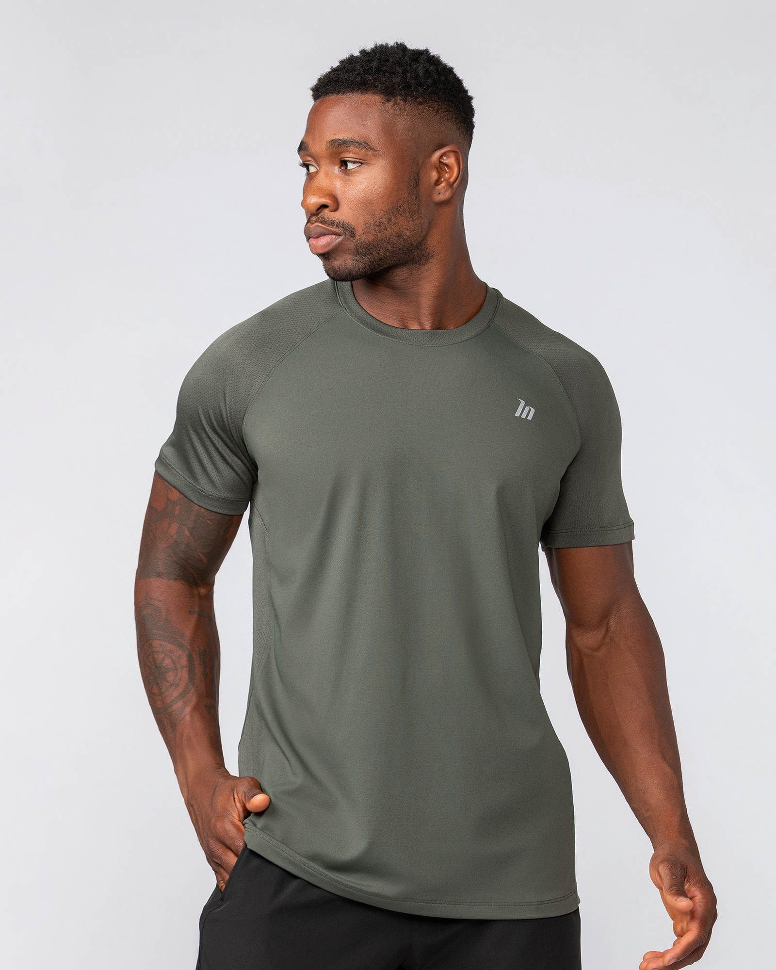 Ventilation Tee - Dark Khaki