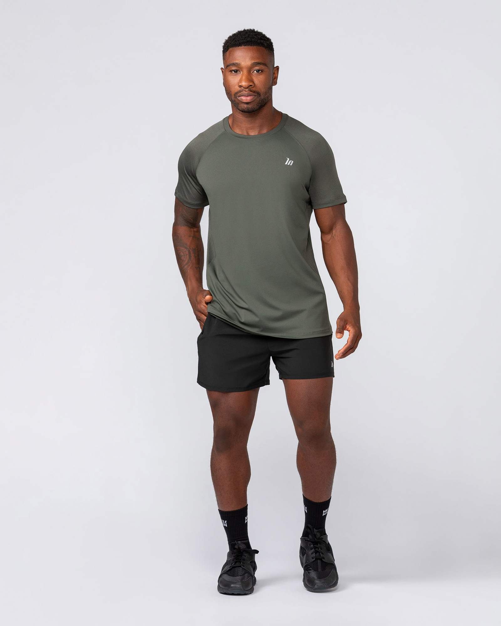 Ventilation Tee - Dark Khaki