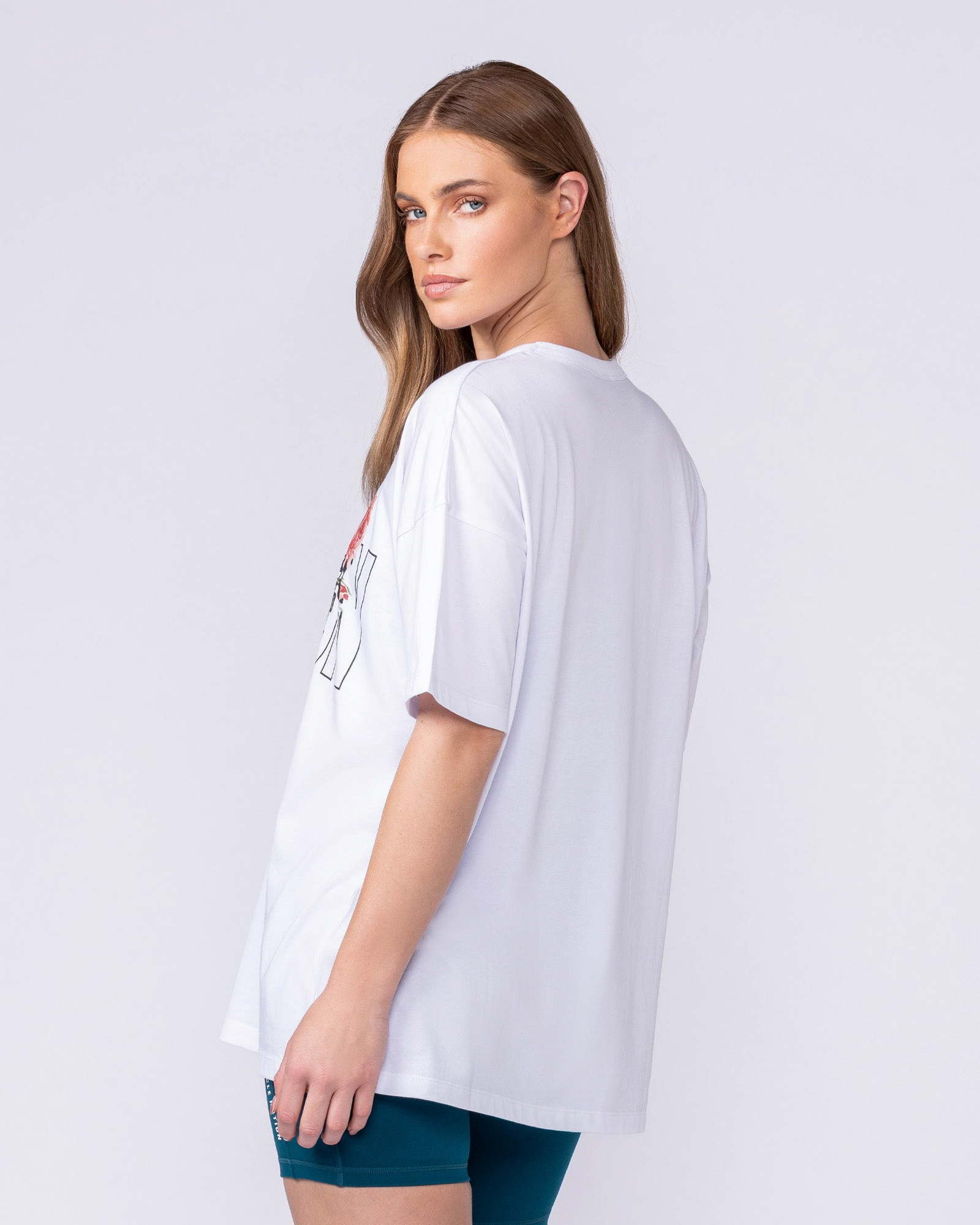 Viper Oversized Tee - White