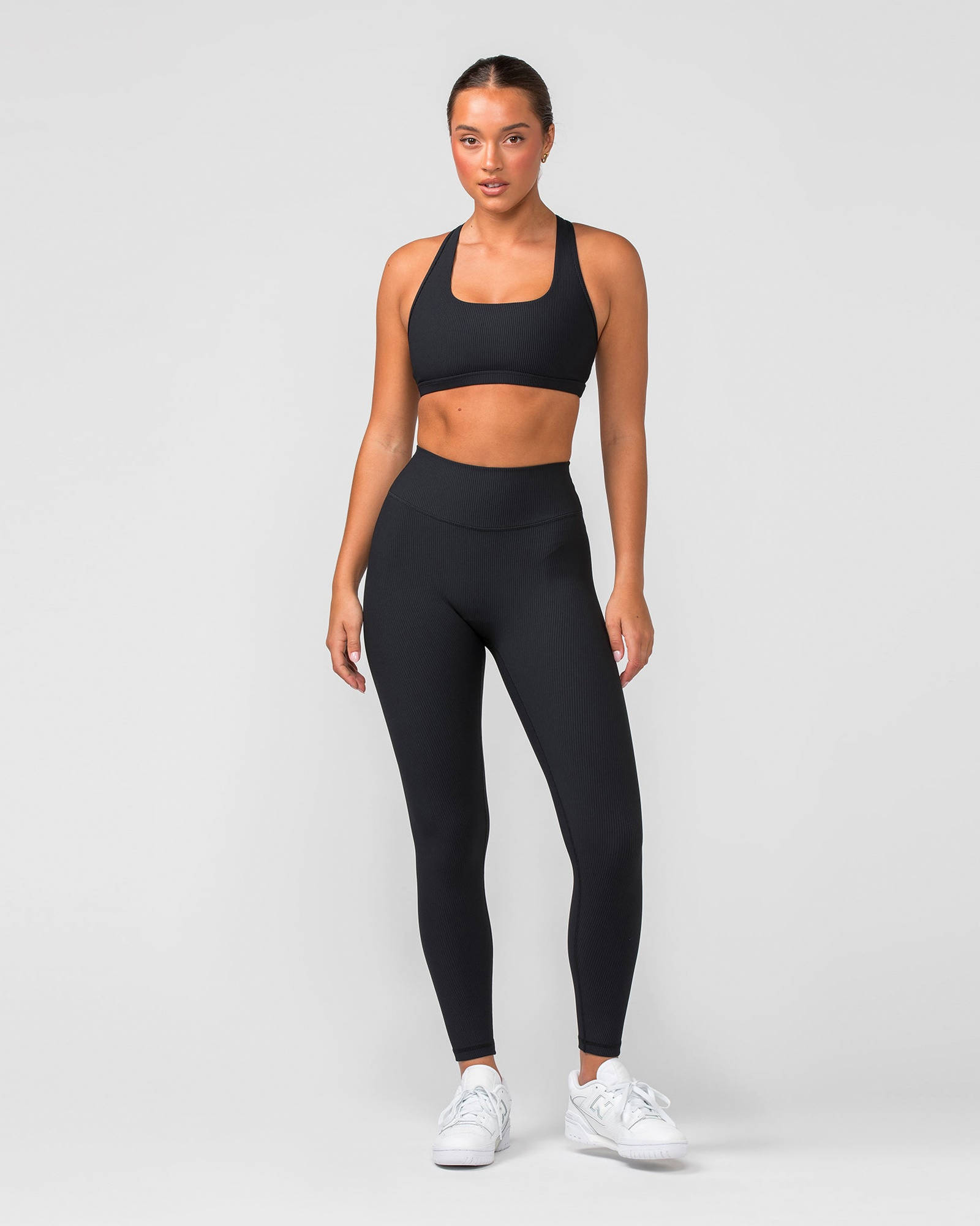 Flex Rib Bra - Black