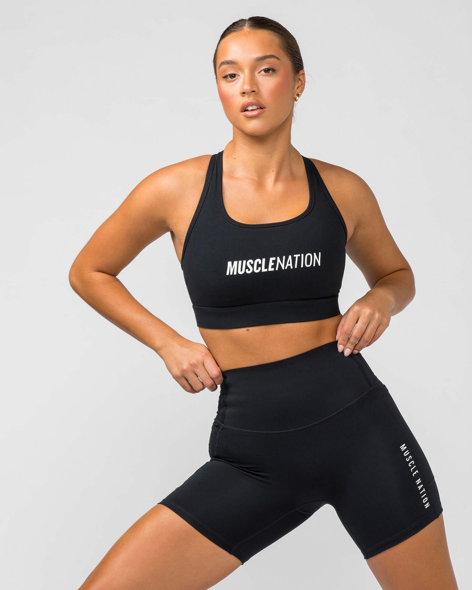 Stamina Moulded Bra - Black