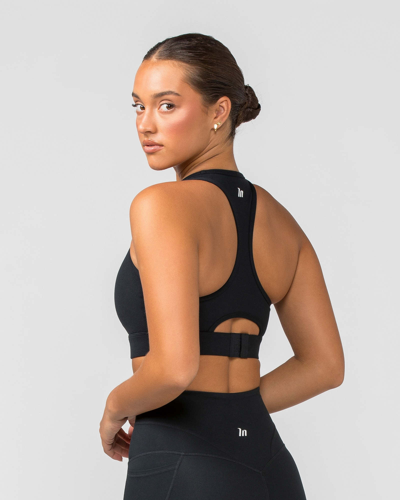 Stamina Moulded Bra - Black