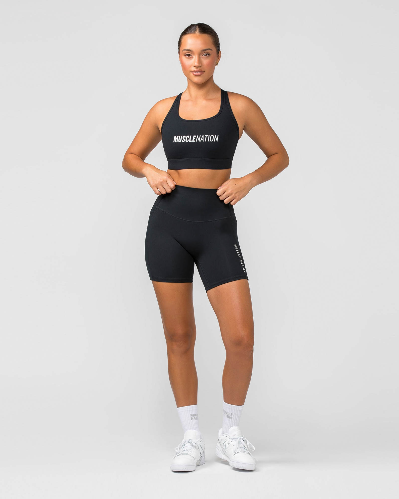 Stamina Moulded Bra - Black