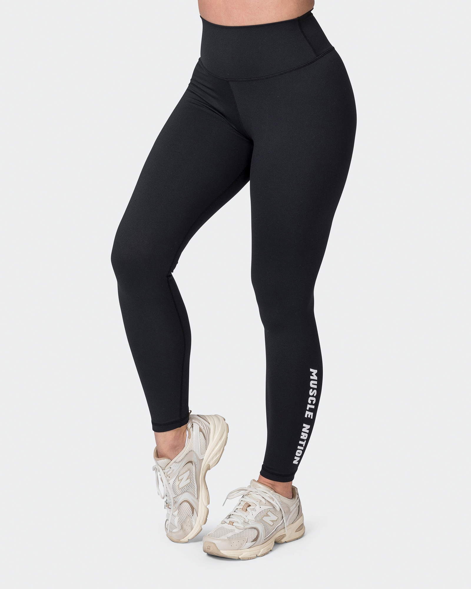 Replay Signature Ankle Length Leggings - Black