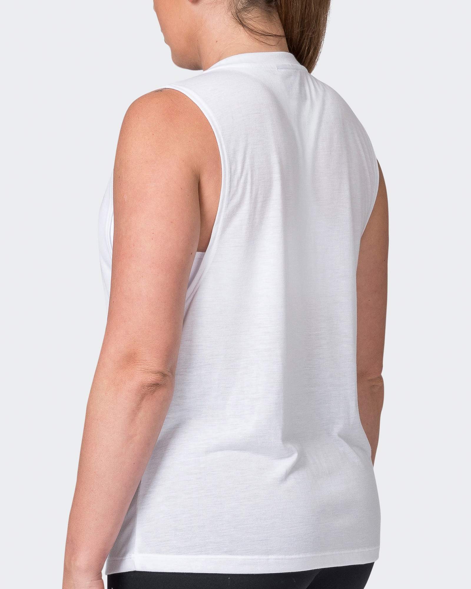 Worldwide Drop Arm Tank - White