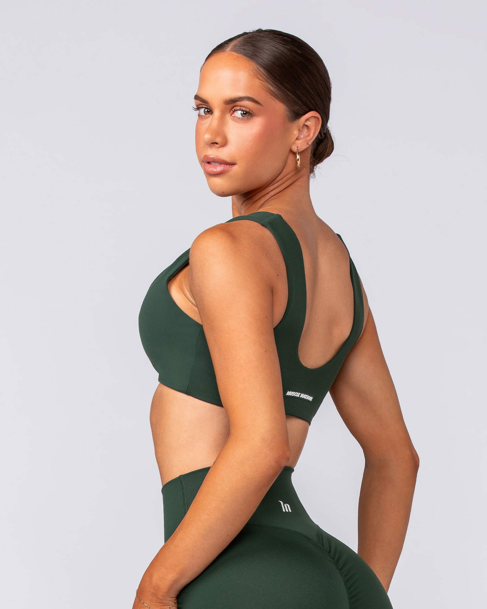 Elite Bralette - Forest Green