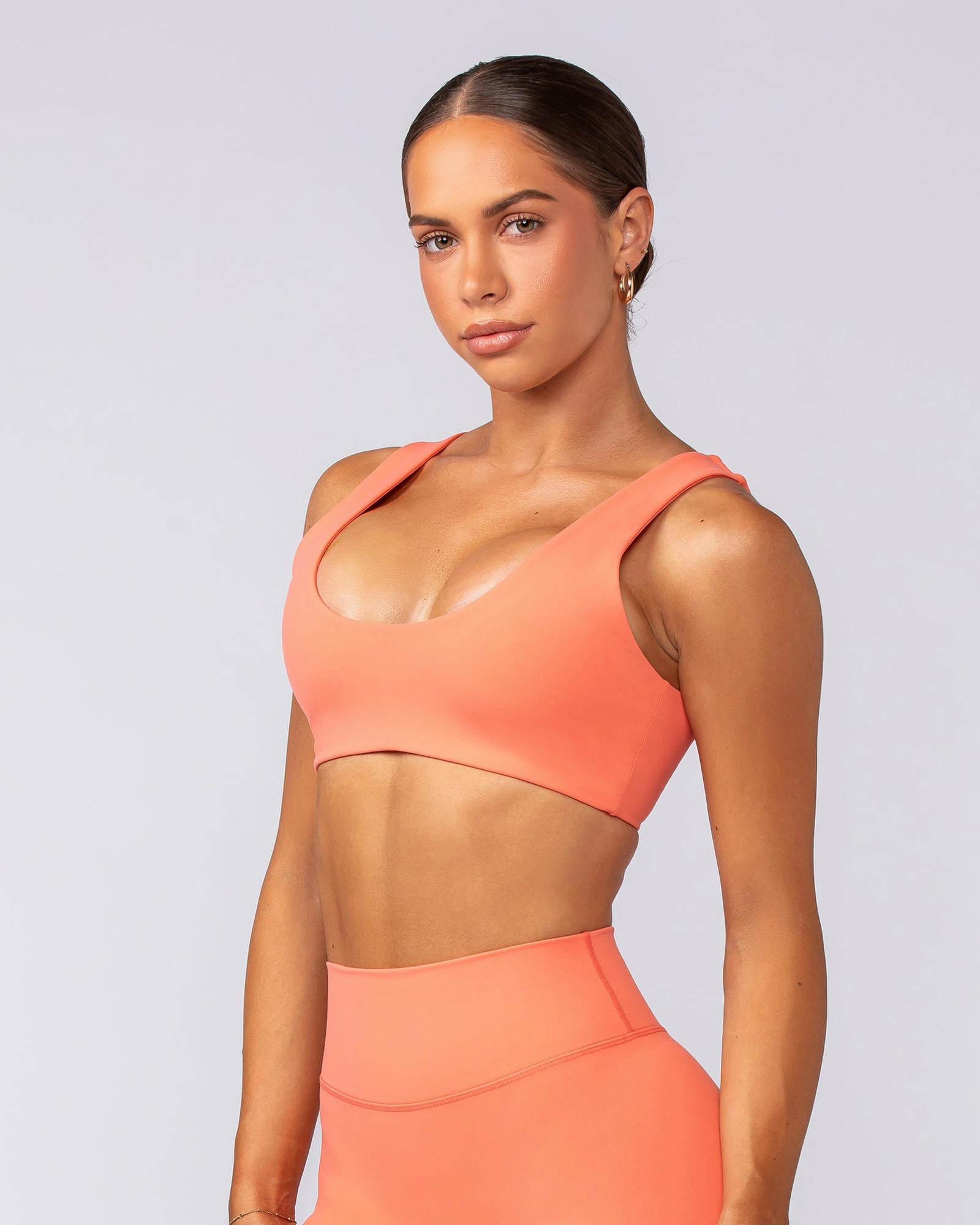 Elite Bralette - Hot Coral