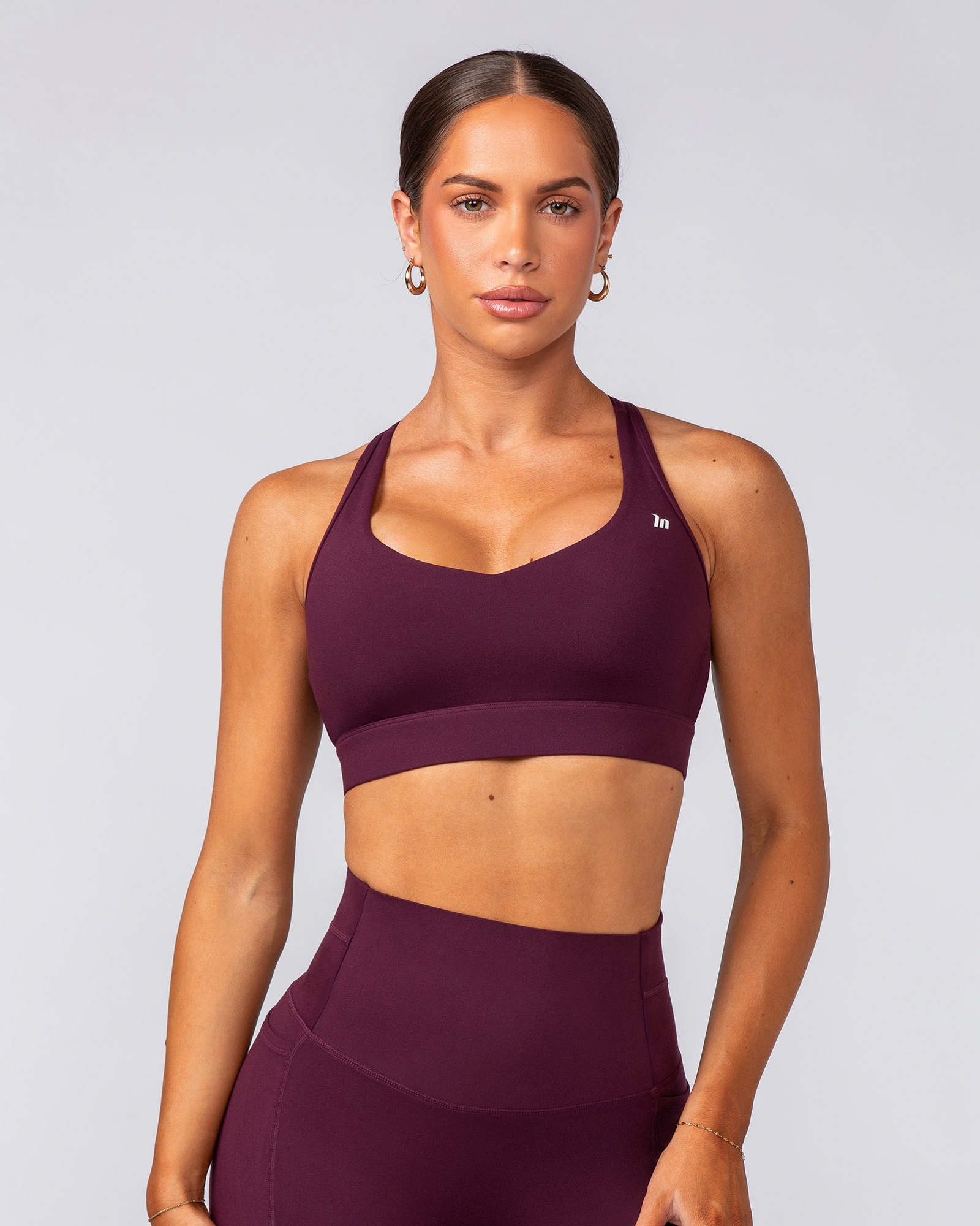 Elite Support Bra - Sangria