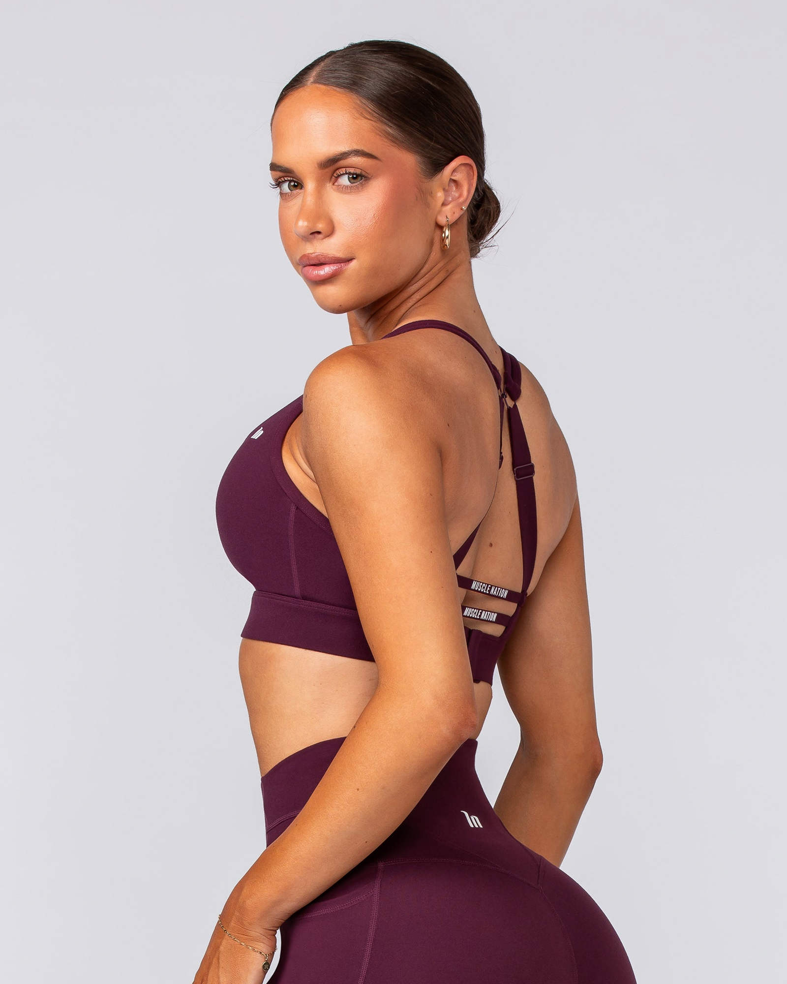 Elite Support Bra - Sangria
