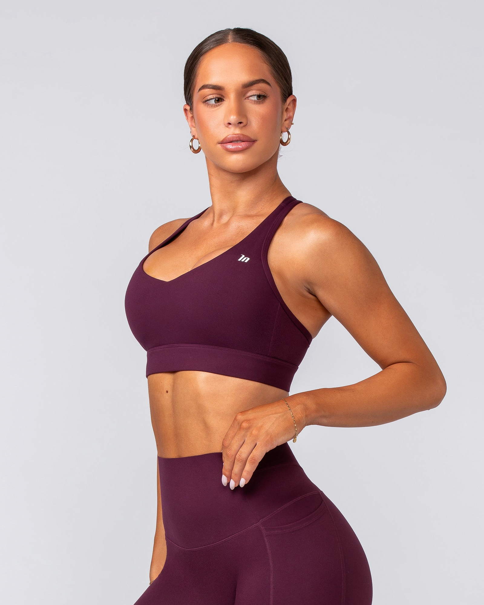 Elite Support Bra - Sangria