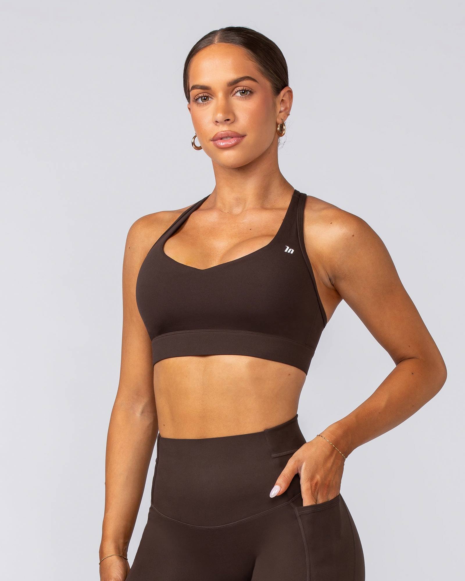 Elite Support Bra - Cocoa