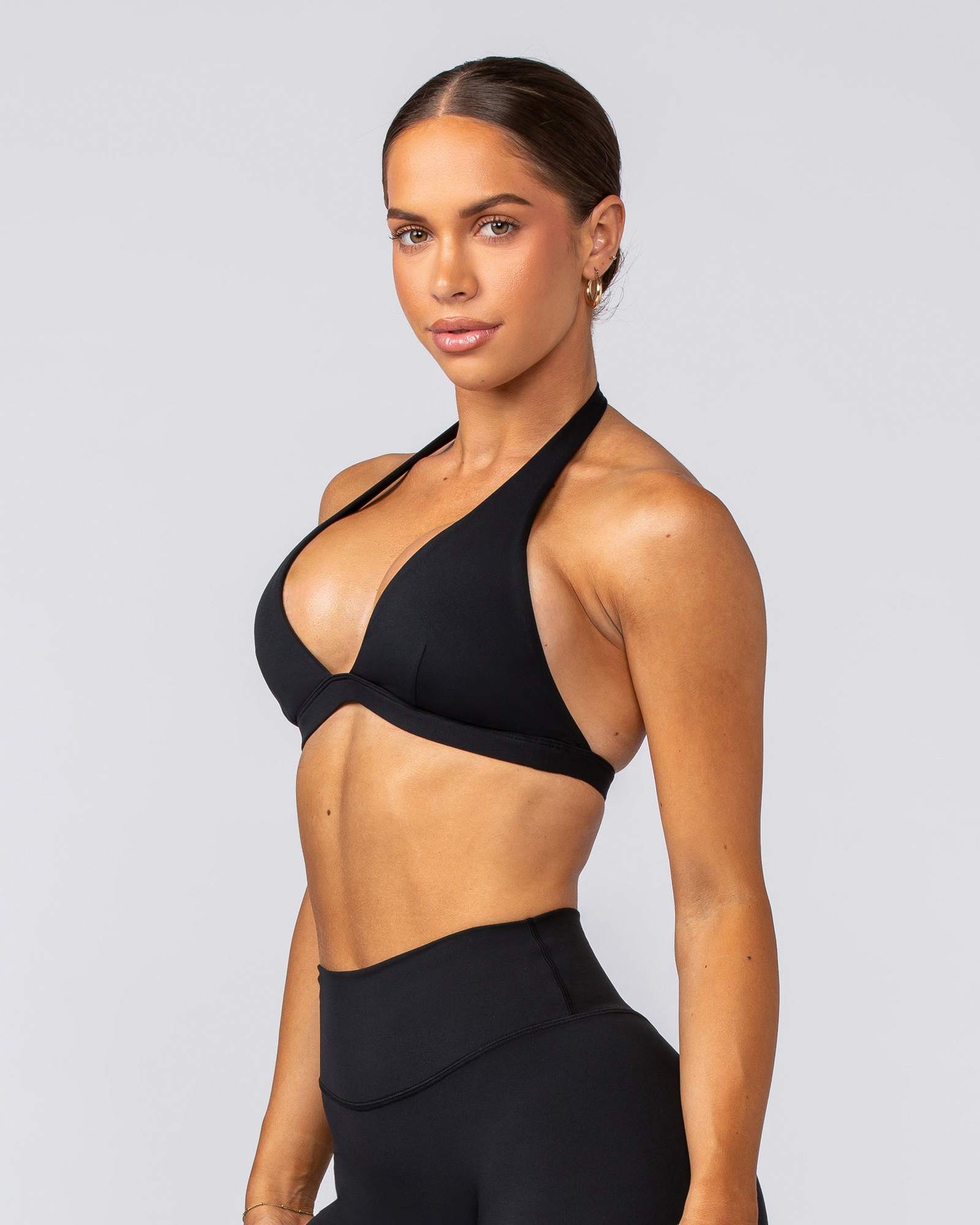 Halter Bralette - Black