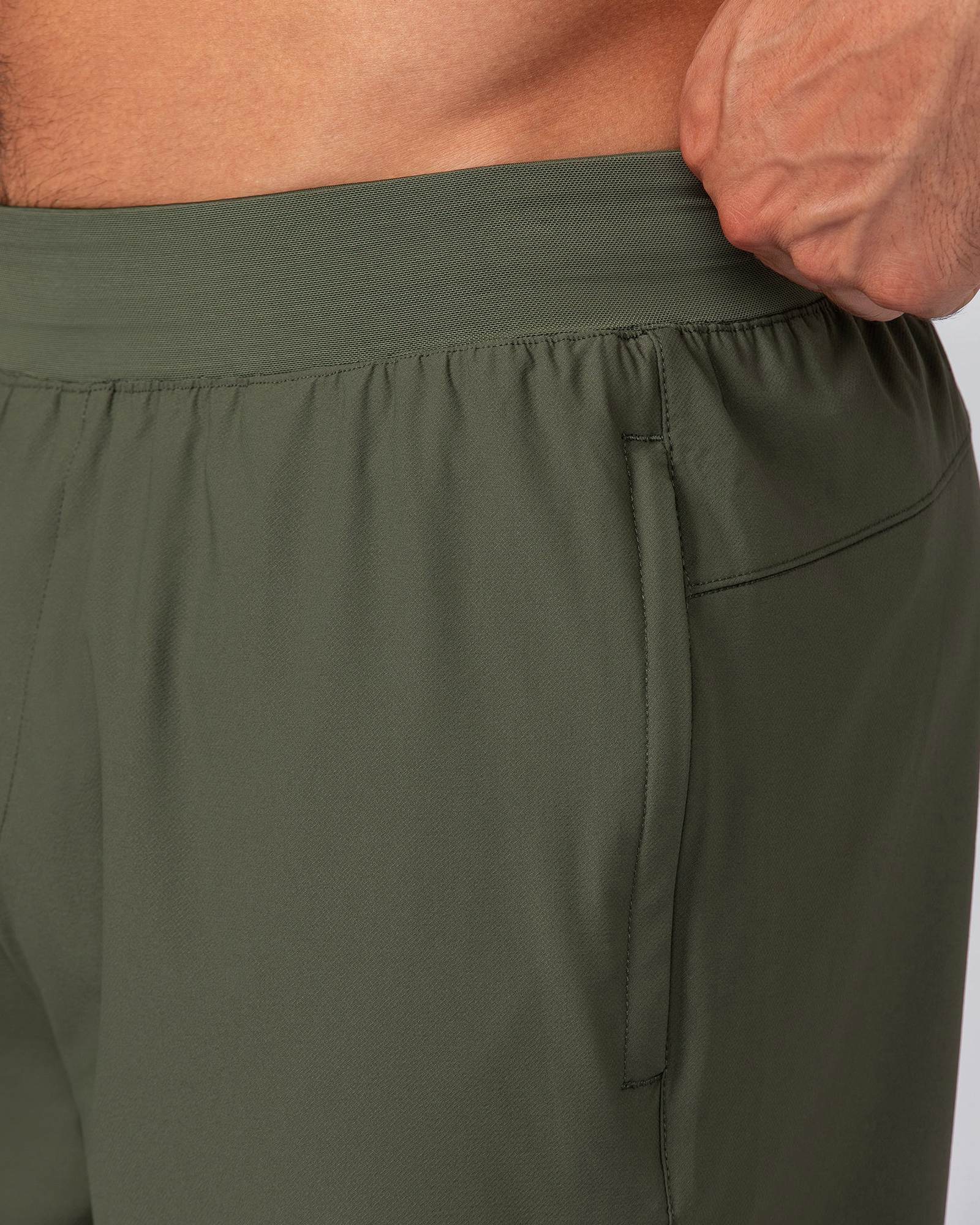 On Repeat Training 5" Shorts - Dark Khaki