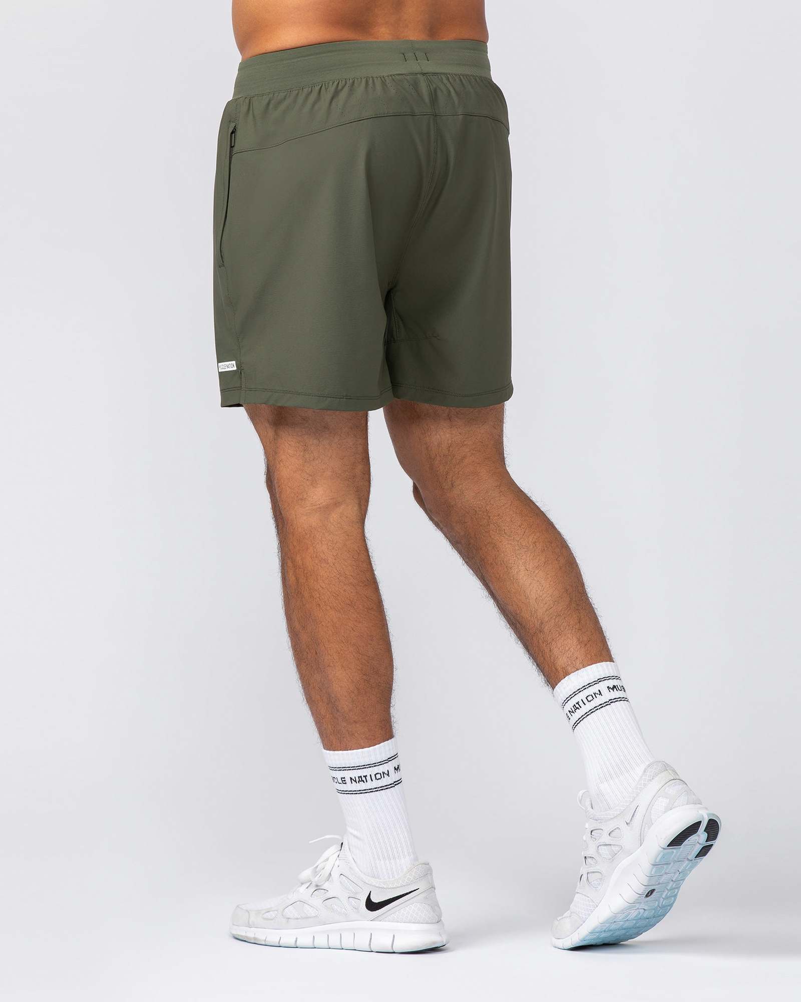 On Repeat Training 5" Shorts - Dark Khaki