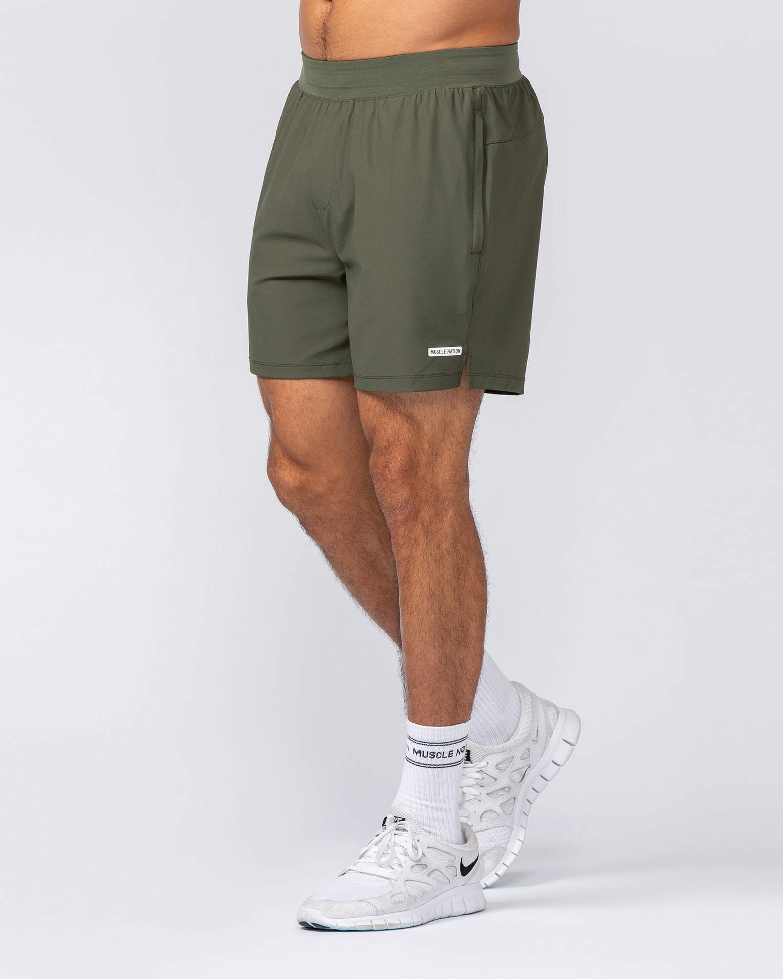 On Repeat Training 5" Shorts - Dark Khaki