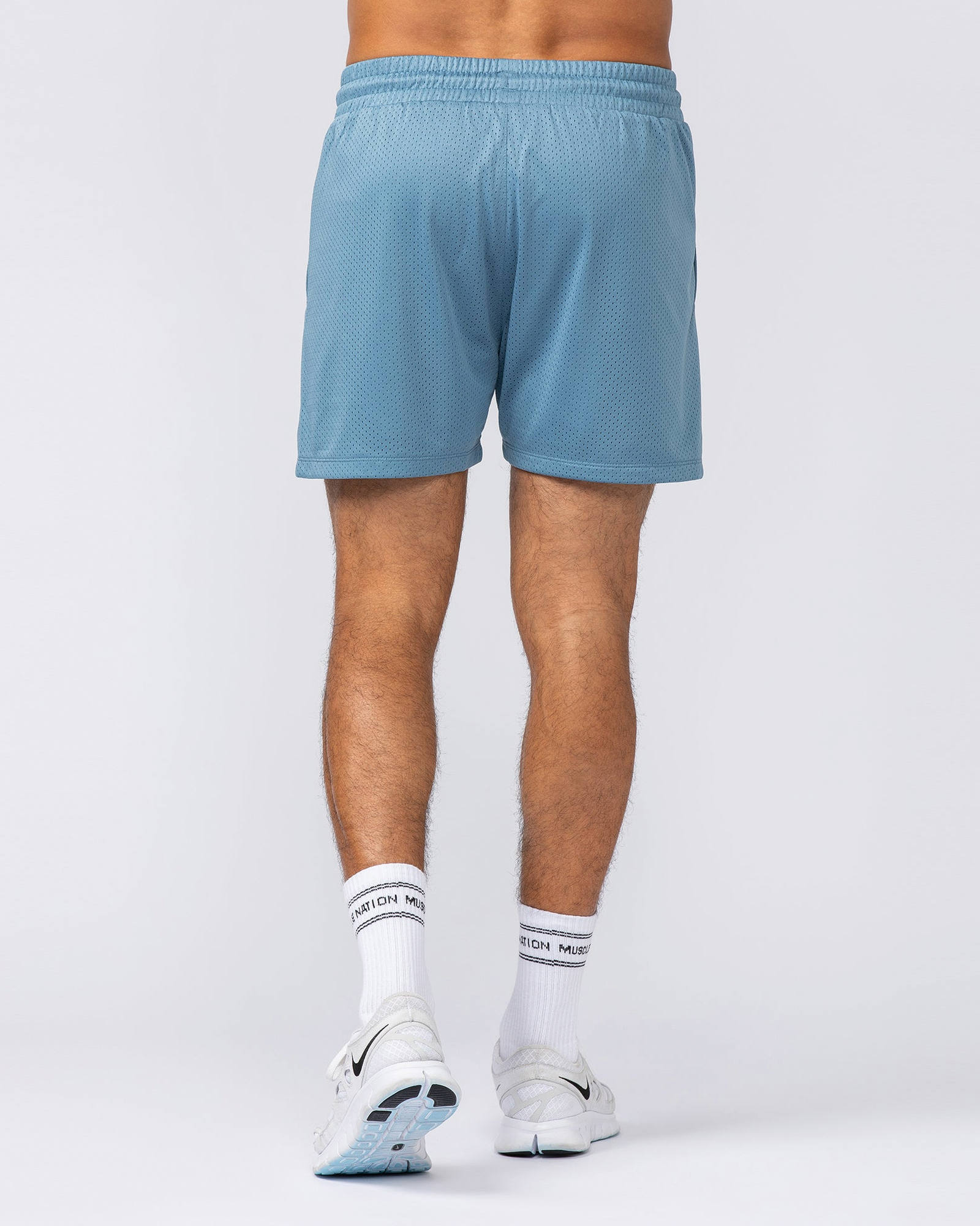 Throwback Lay Up 3.5" Shorts - Pale Thunder