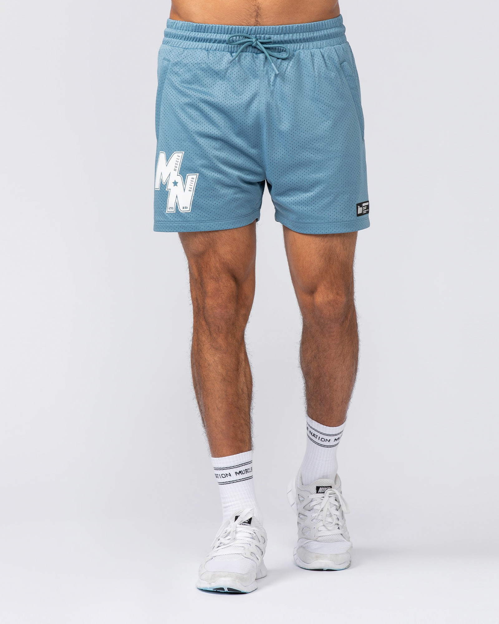 Throwback Lay Up 3.5" Shorts - Pale Thunder