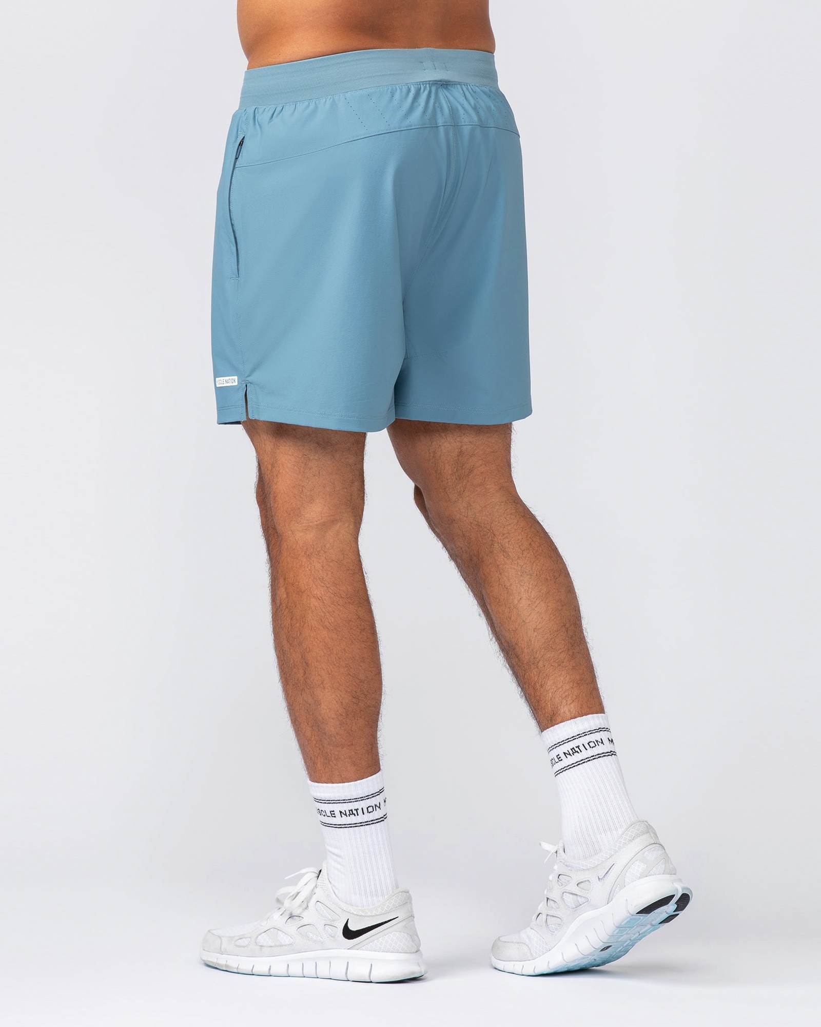 On Repeat Training 5" Shorts - Pale Thunder