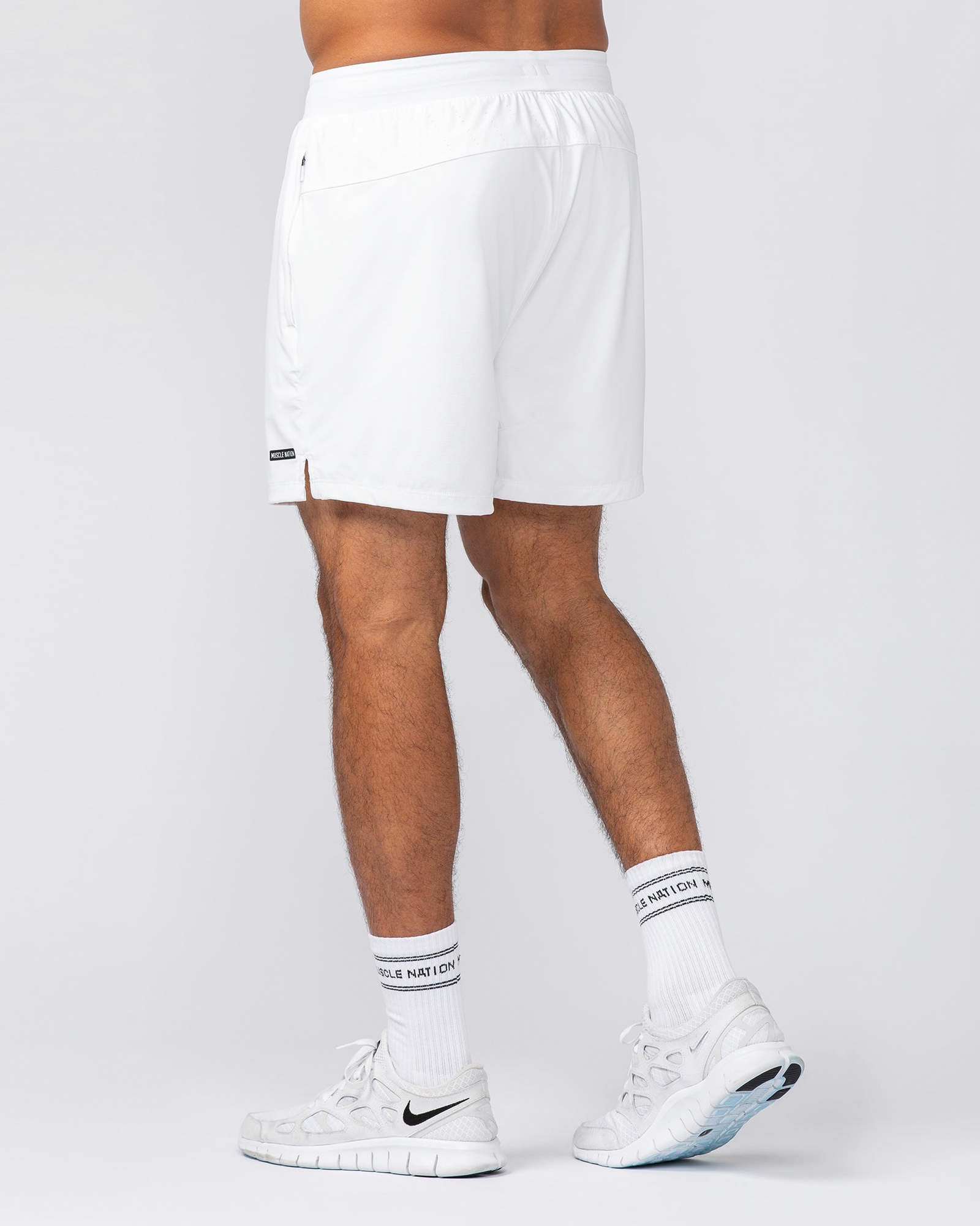 On Repeat Training 5" Shorts - White