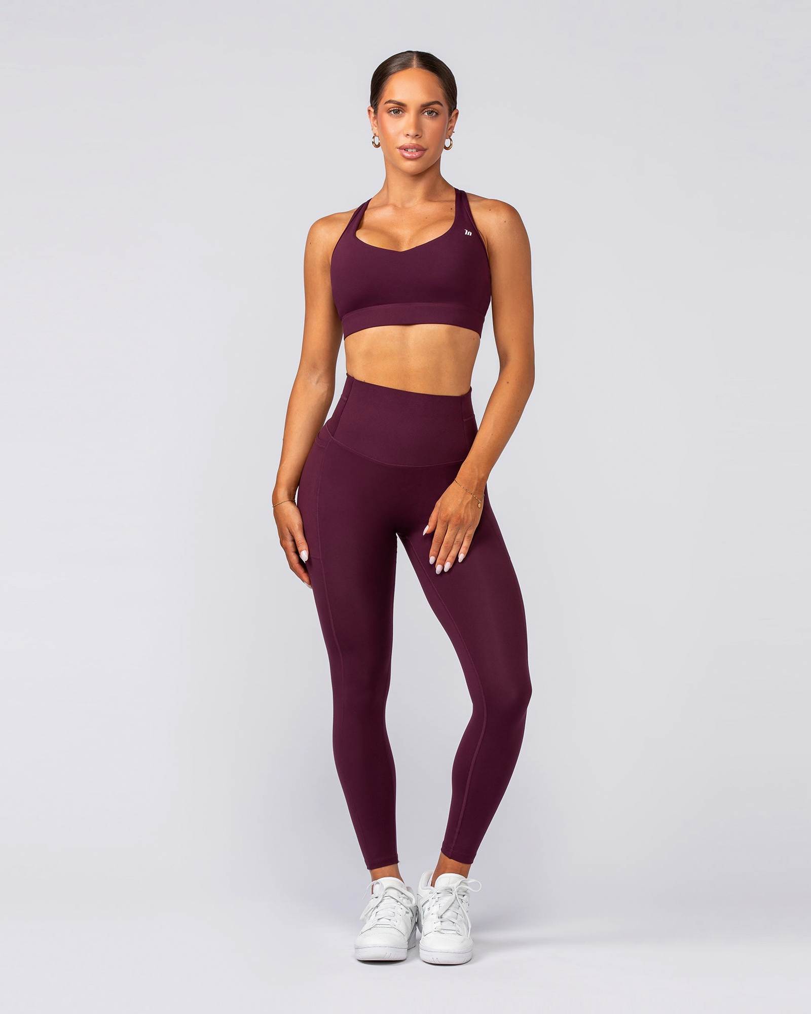 Elite Support Bra - Sangria