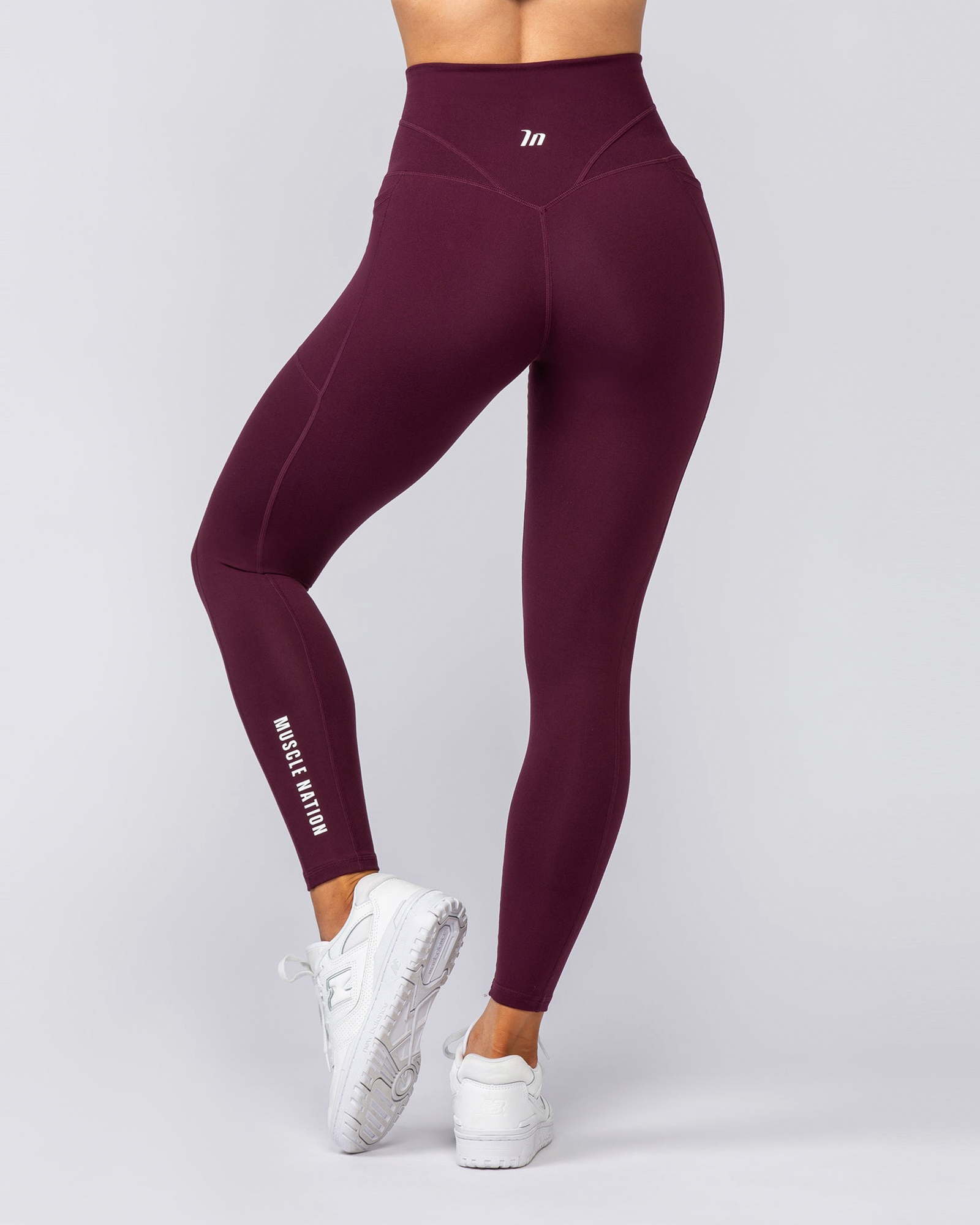 Unrivalled Everyday Pocket Ankle Leggings - Sangria