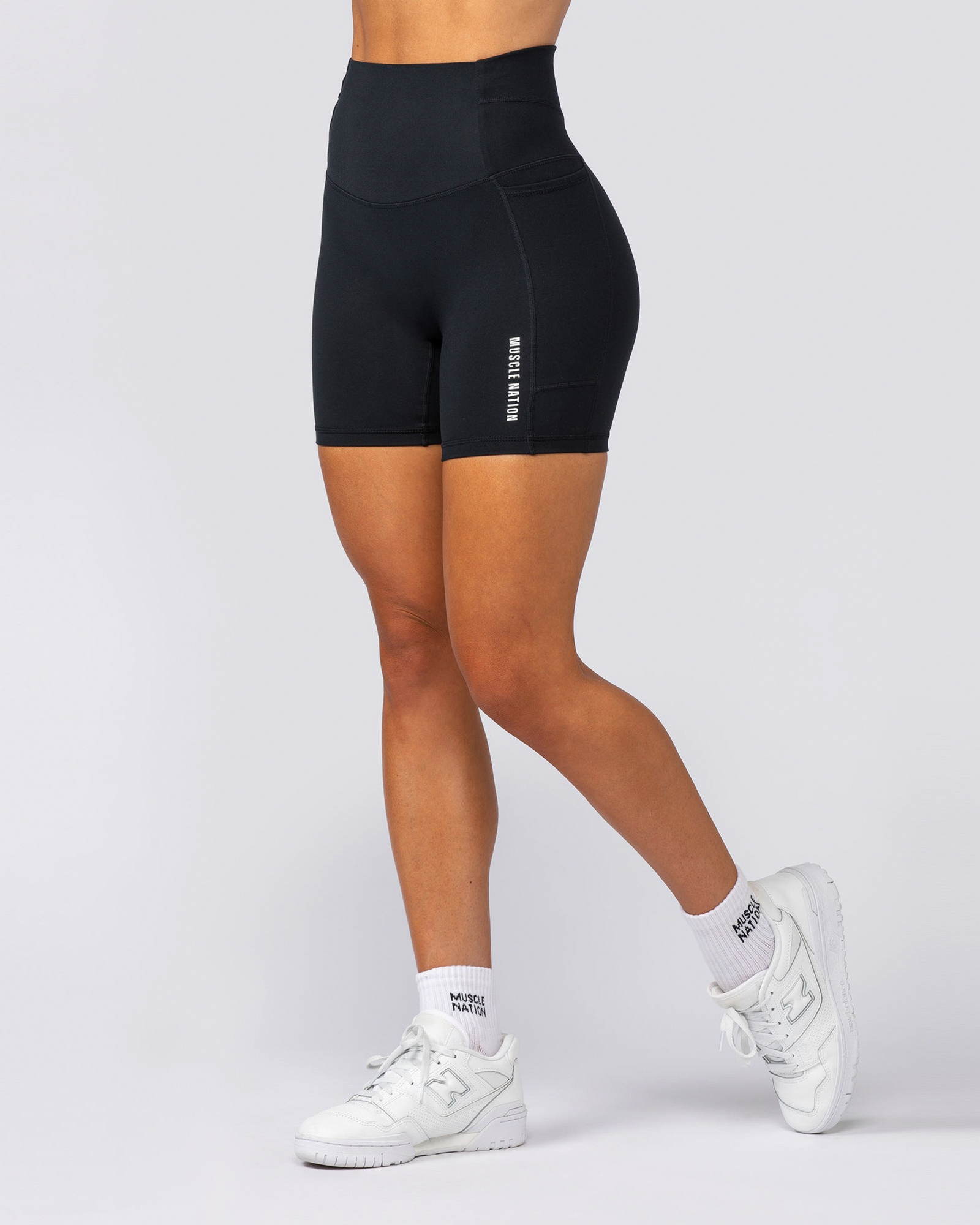 Unrivalled Everyday Pocket Bike Shorts - Black