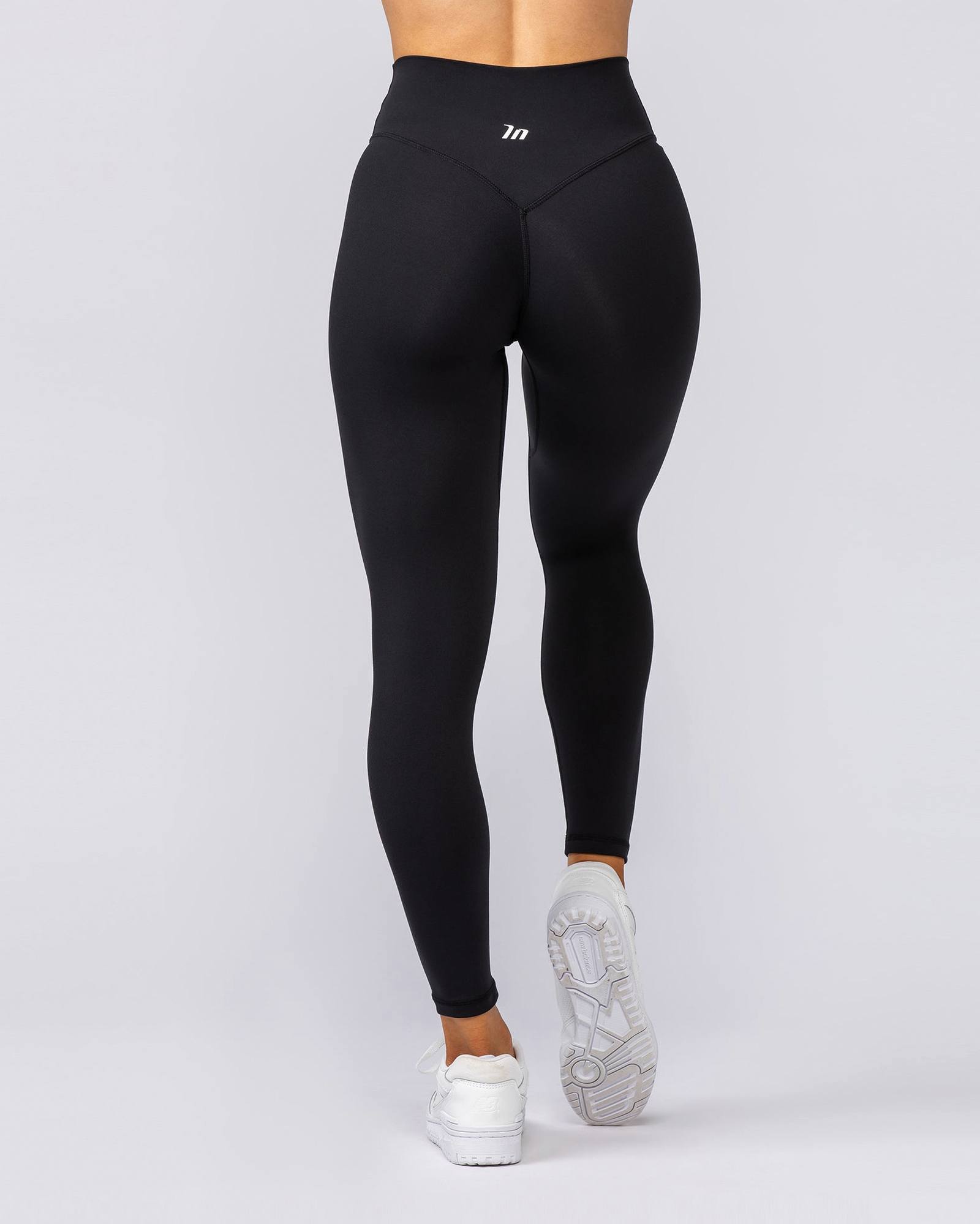Liberty Zero Rise Ankle Length Leggings - Black