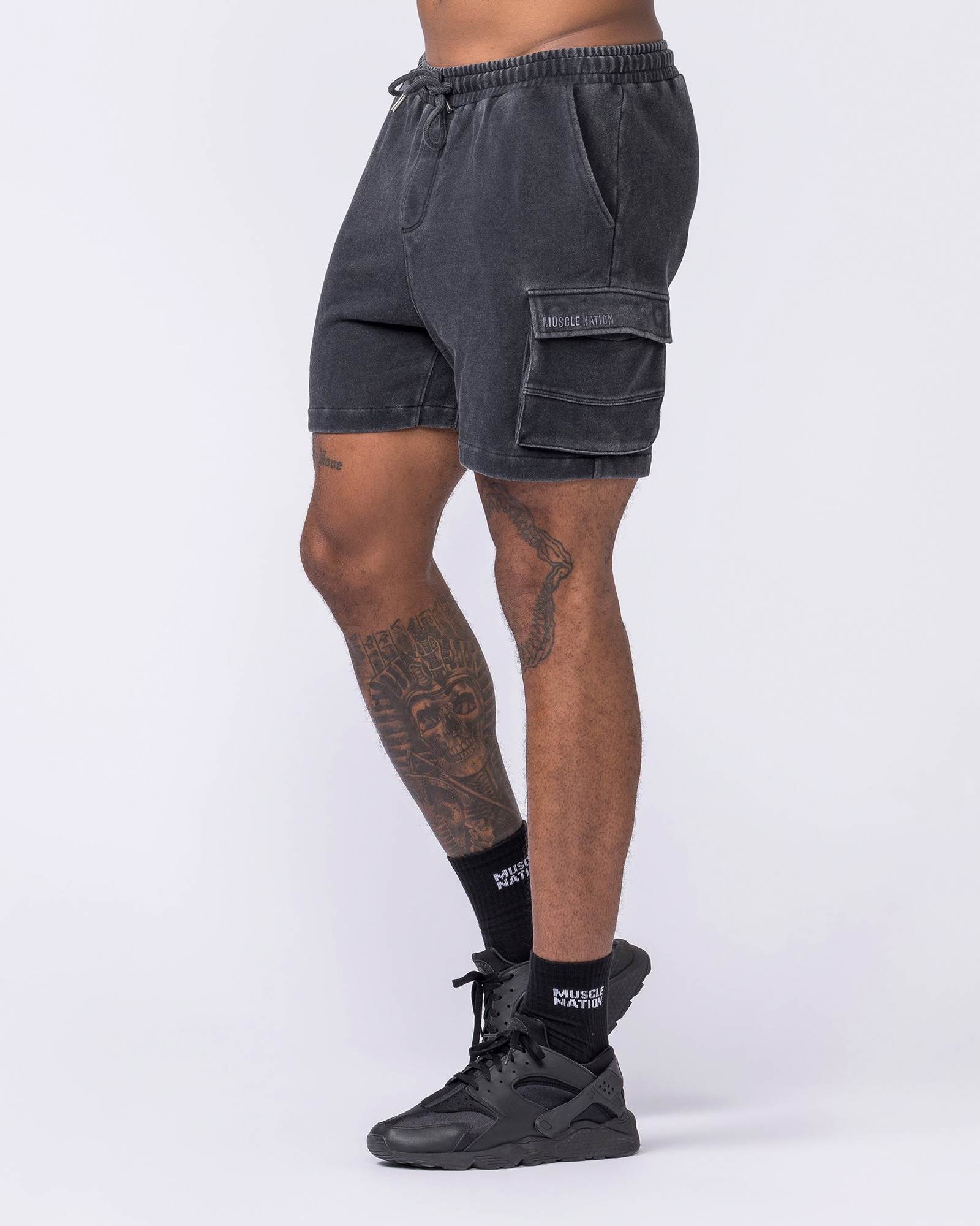 Weekender Vintage Cargo 5" Shorts - Washed Black