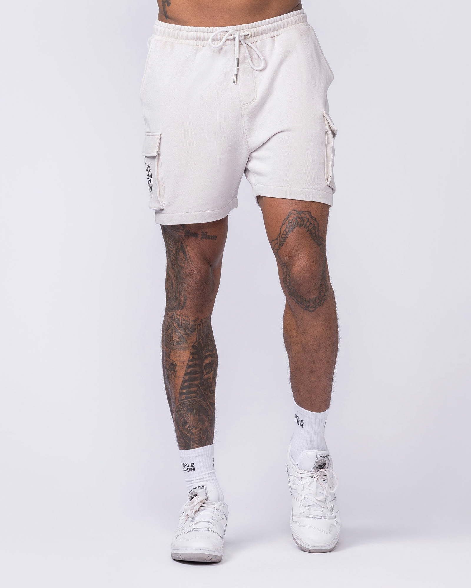 Weekender Vintage Cargo 5" Shorts - Washed Cream