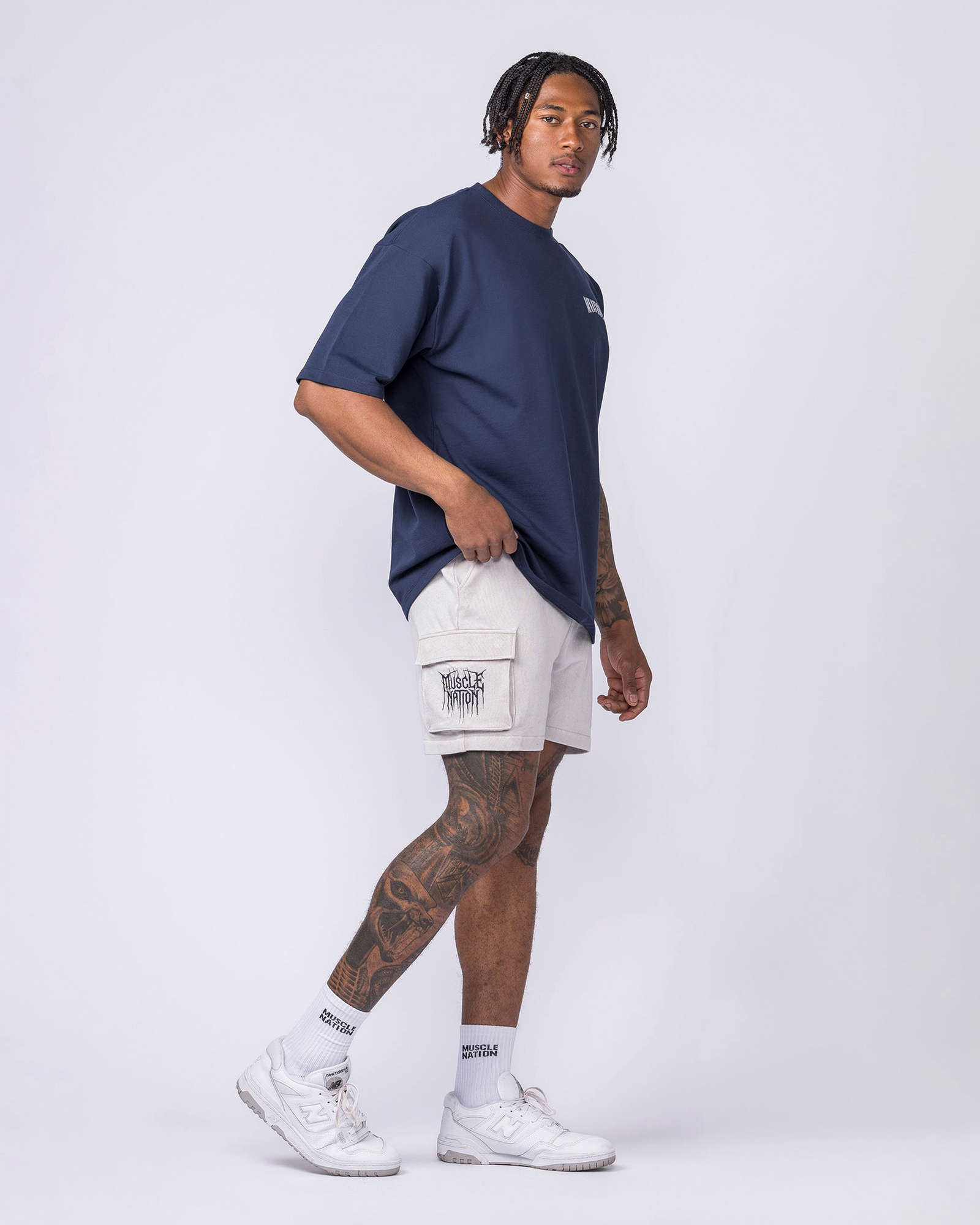 Weekender Vintage Cargo 5" Shorts - Washed Cream