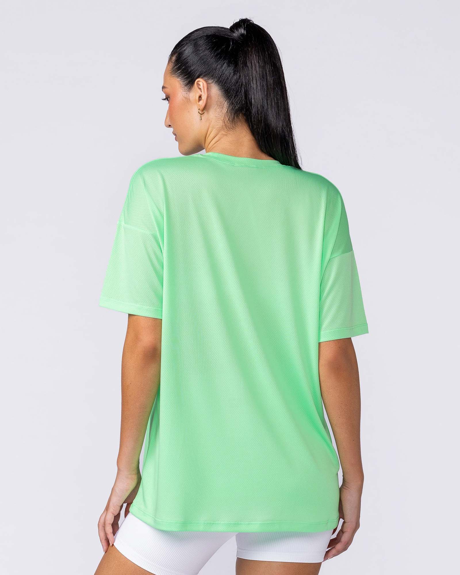 Womens Relaxed Training Tee - Key Lime