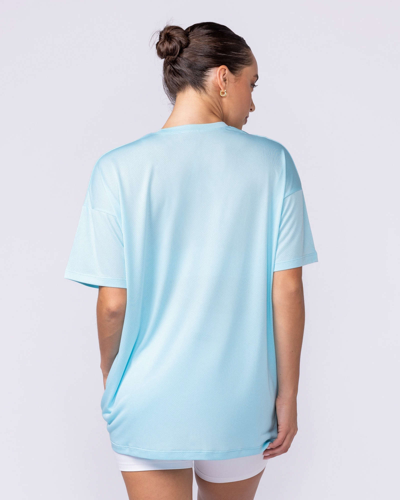 Womens Relaxed Training Tee - Lagoon