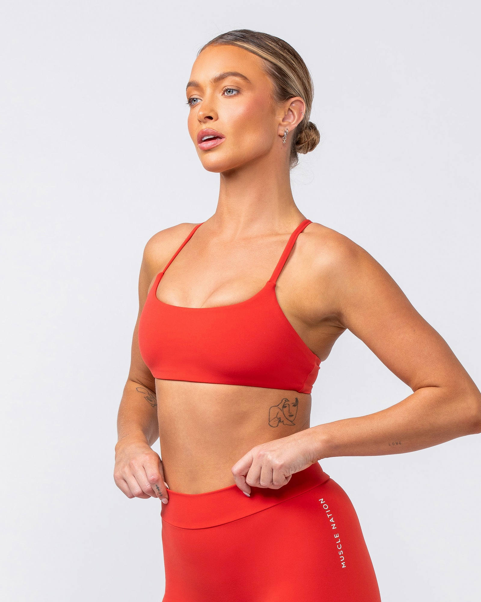 Socialite Bralette - Crimson