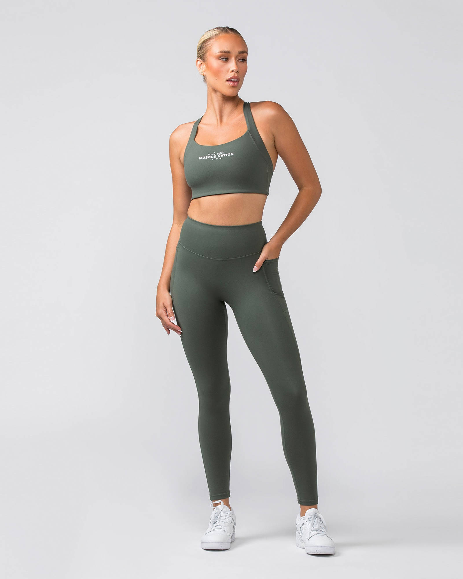 Staple Bra - Eucalyptus