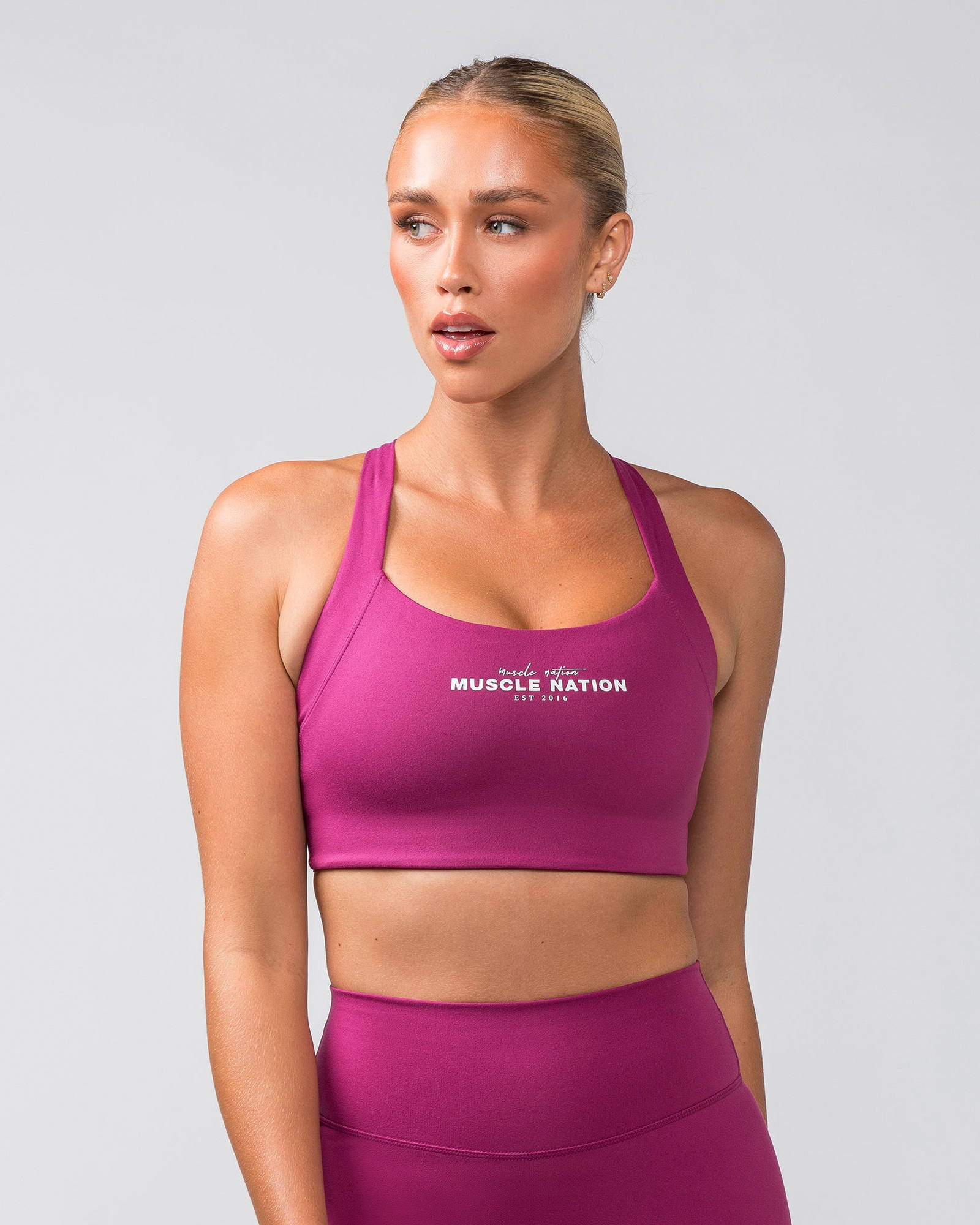 Staple Bra - Cherry