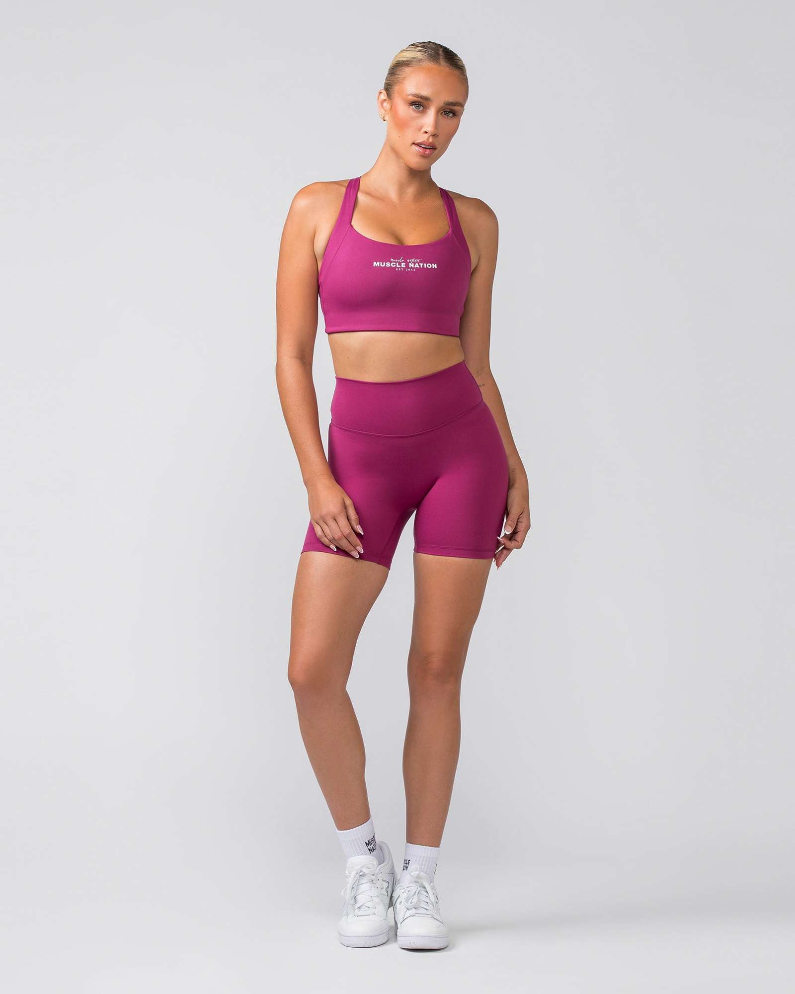 Staple Bra - Cherry