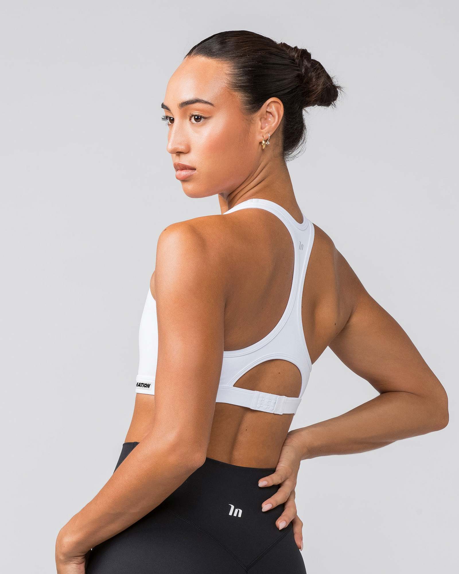 Drew Bra - White / White