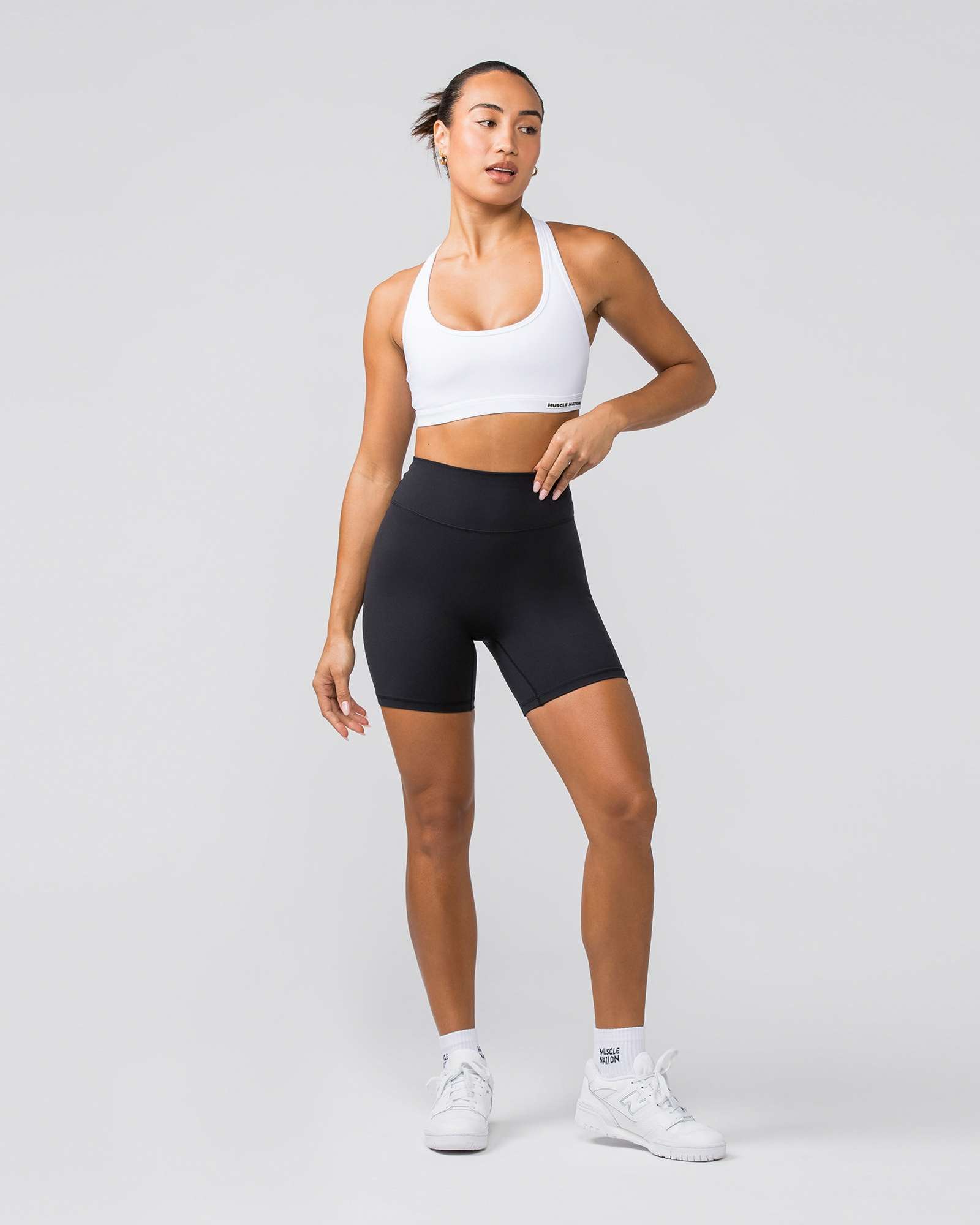 Drew Bra - White / White