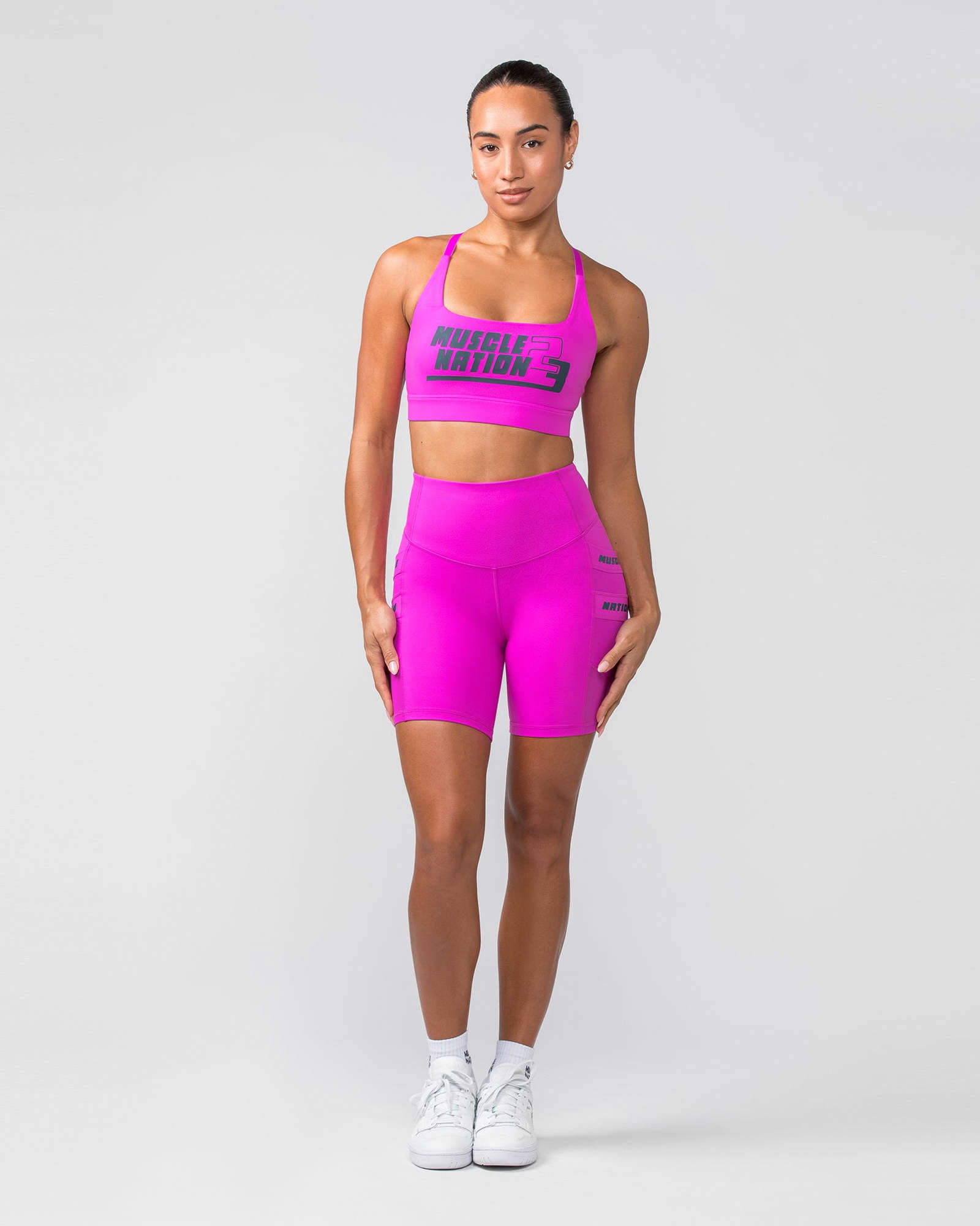 Ignite Bra - Hyper Fuchsia