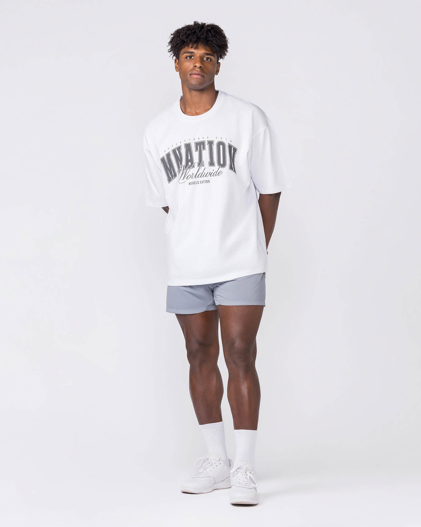 Worldclass Oversized Tee - White