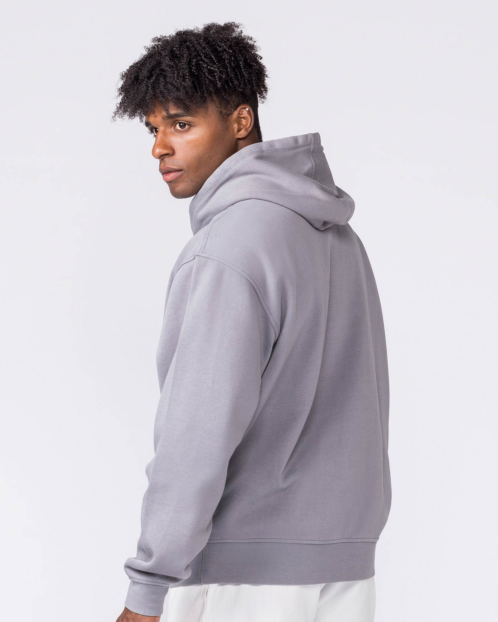Worldclass Oversized Hoodie - Washed Cement