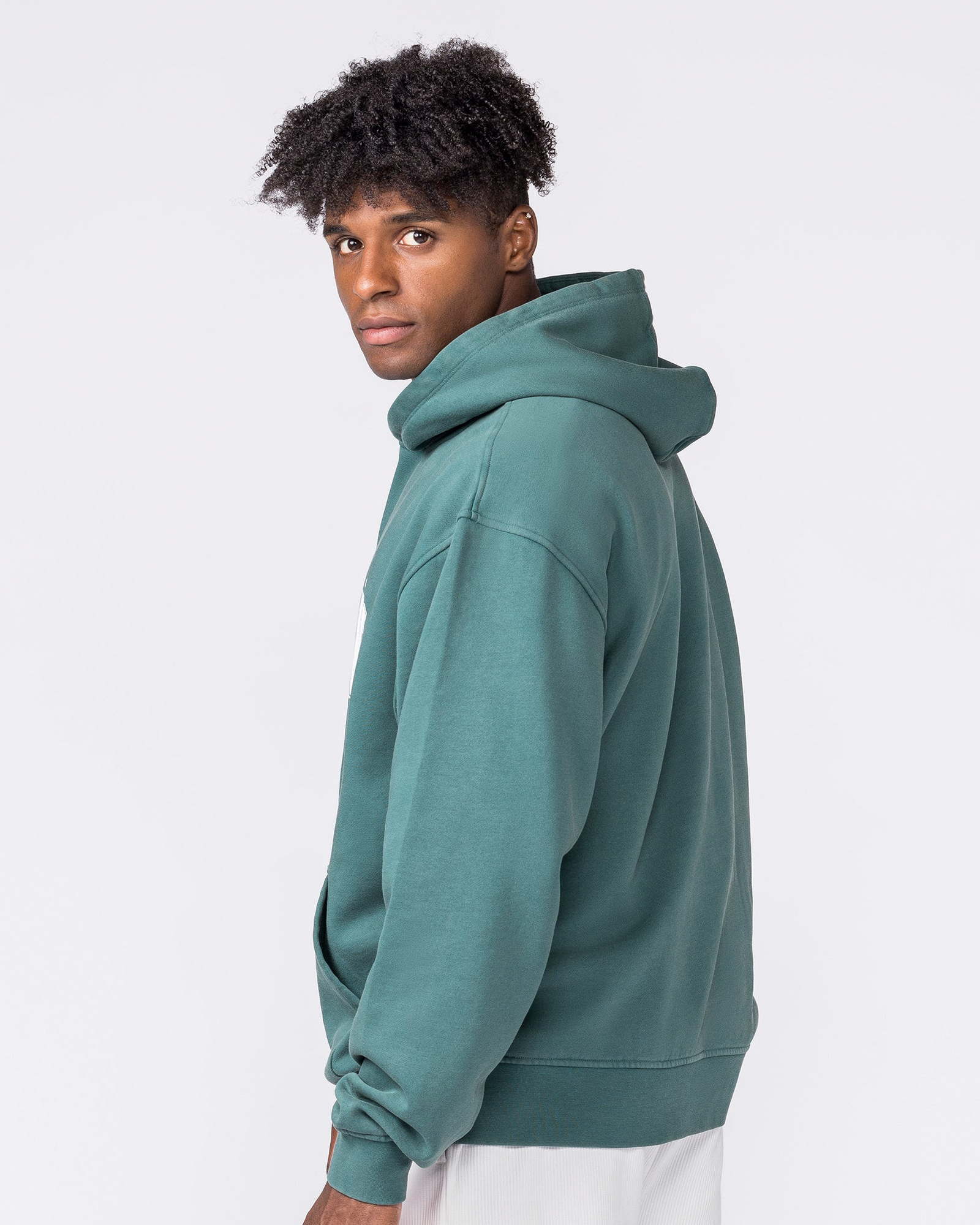 Worldclass Oversized Hoodie - Washed Leaf