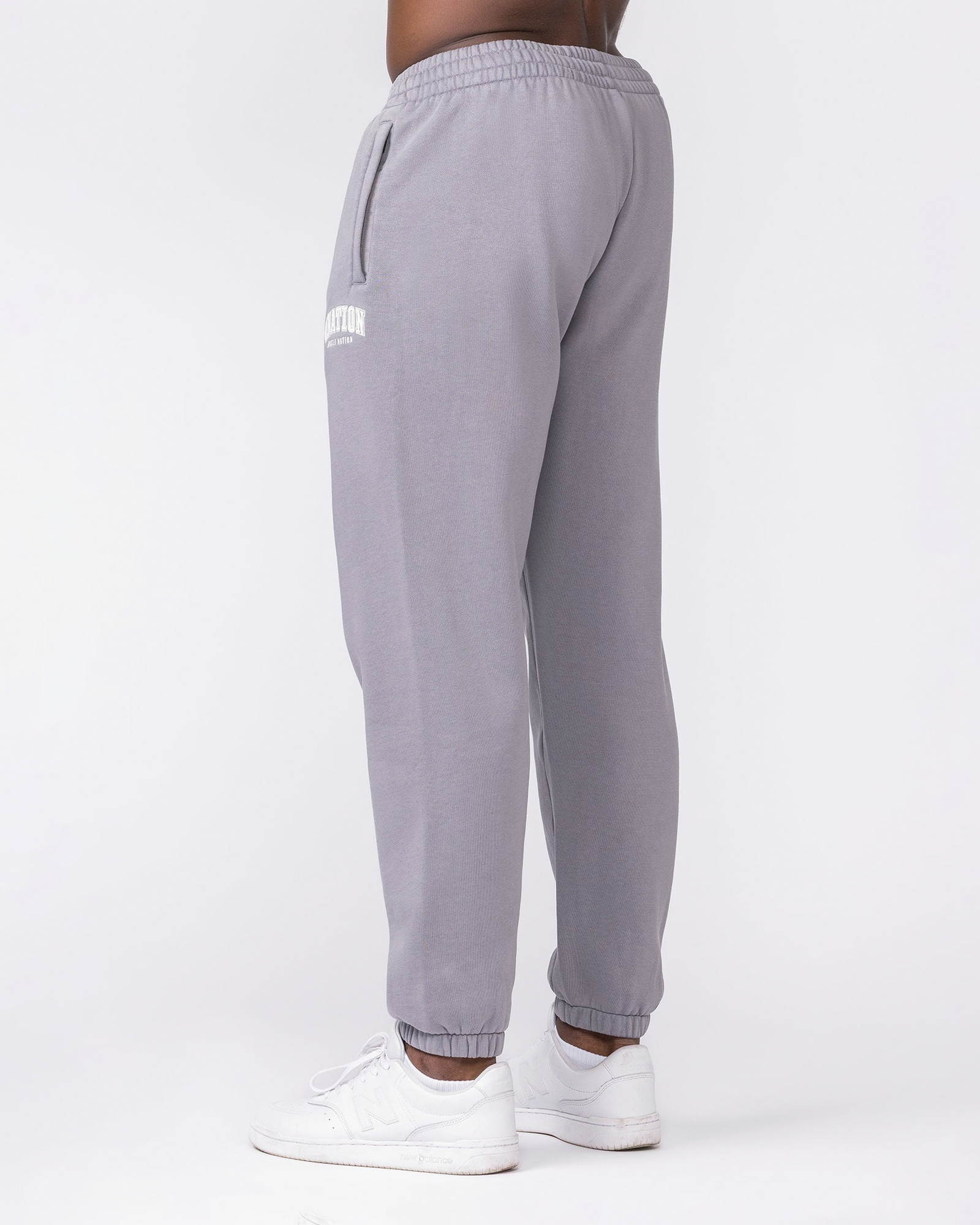 Worldclass Vintage Trackies - Washed Cement