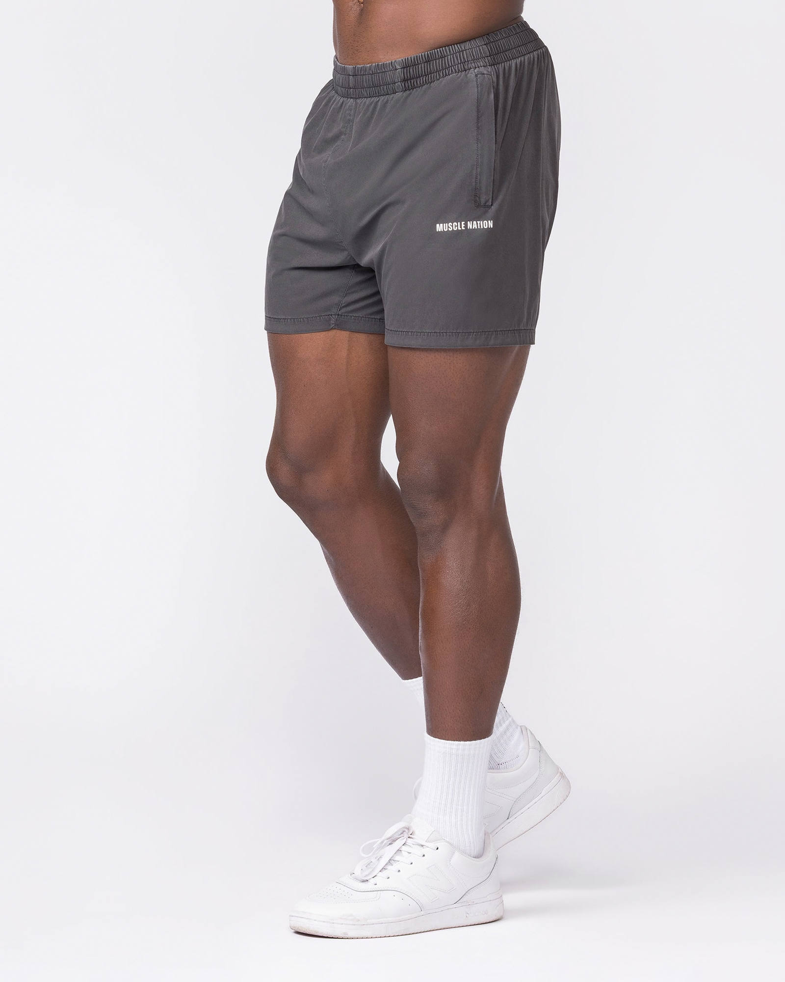 Essential Vintage 3.5" Active Shorts - Washed Black